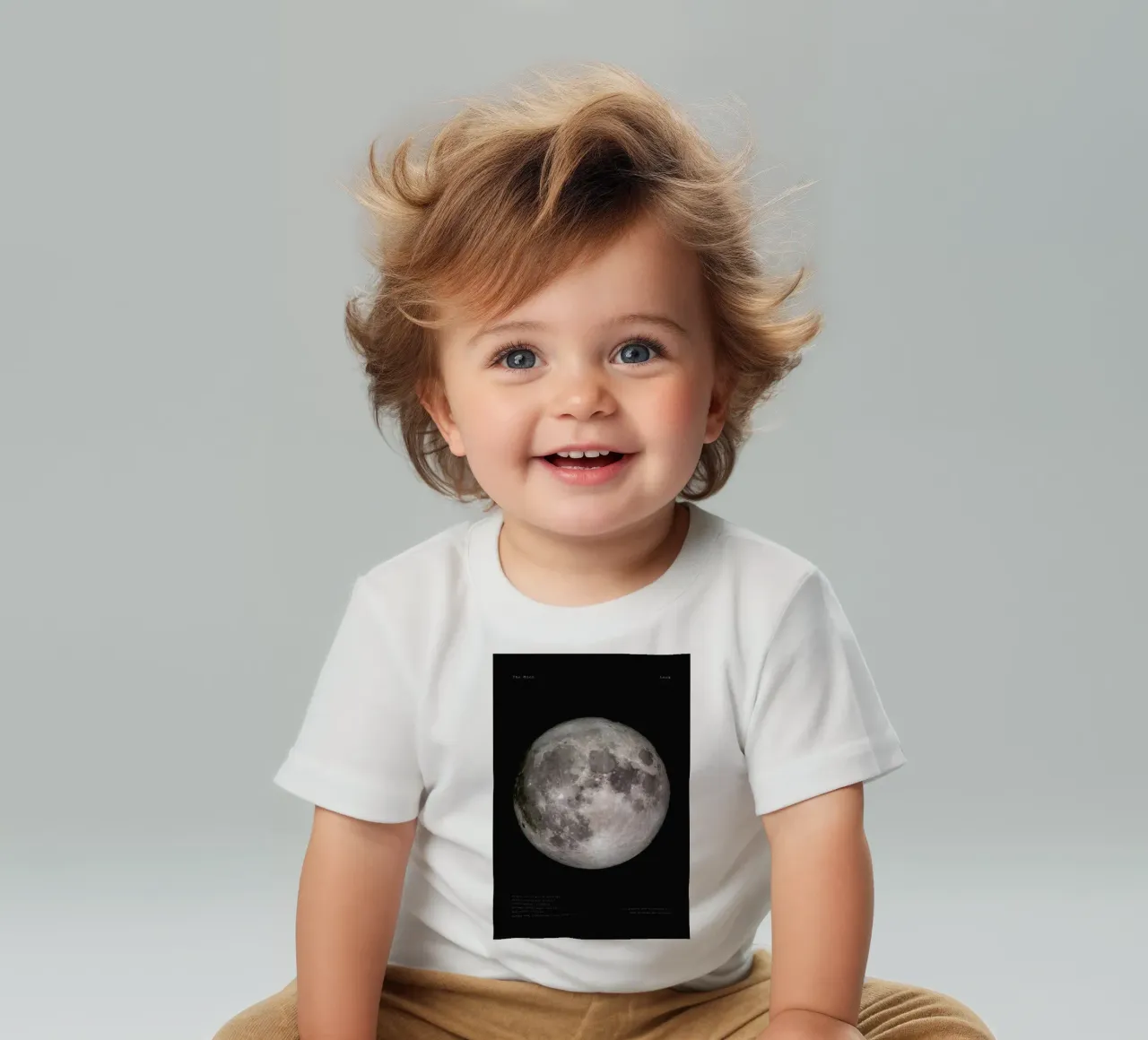 Full Moon, NASA maglietta neonato da Vintage by JUNIQE