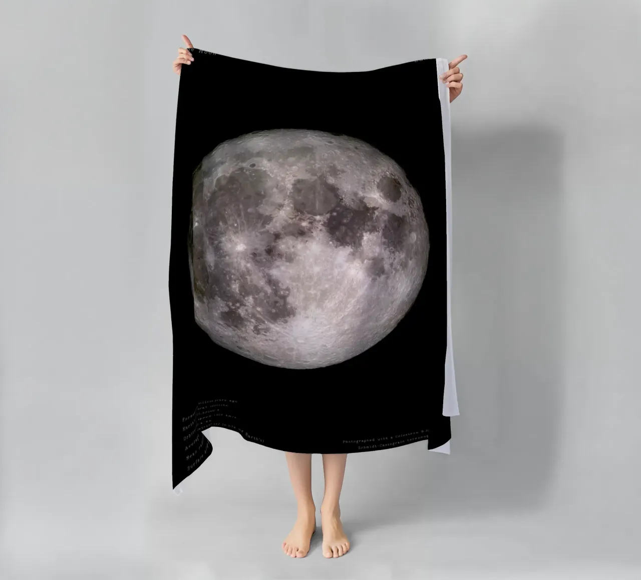 Full Moon, NASA telo mare da Vintage by JUNIQE