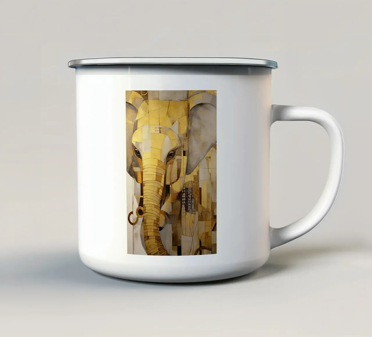 Arte da parete di Imagine tazza in smalto da Imagine