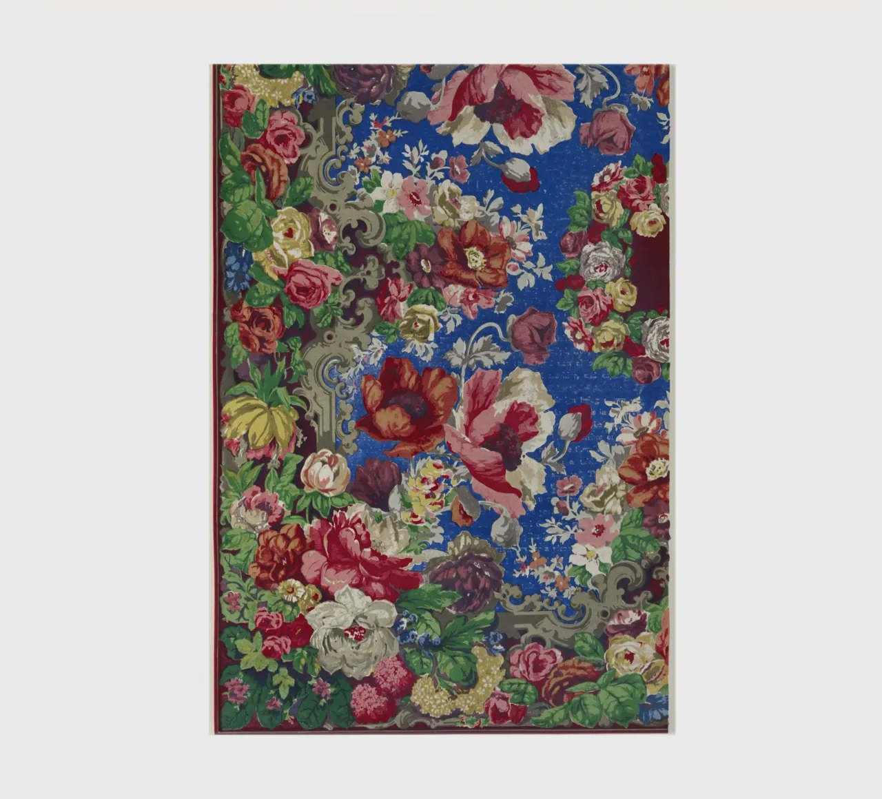 Digby Wyatt: Victorian Floral Table Cover - Maximalist Print notebook by ClubArt
