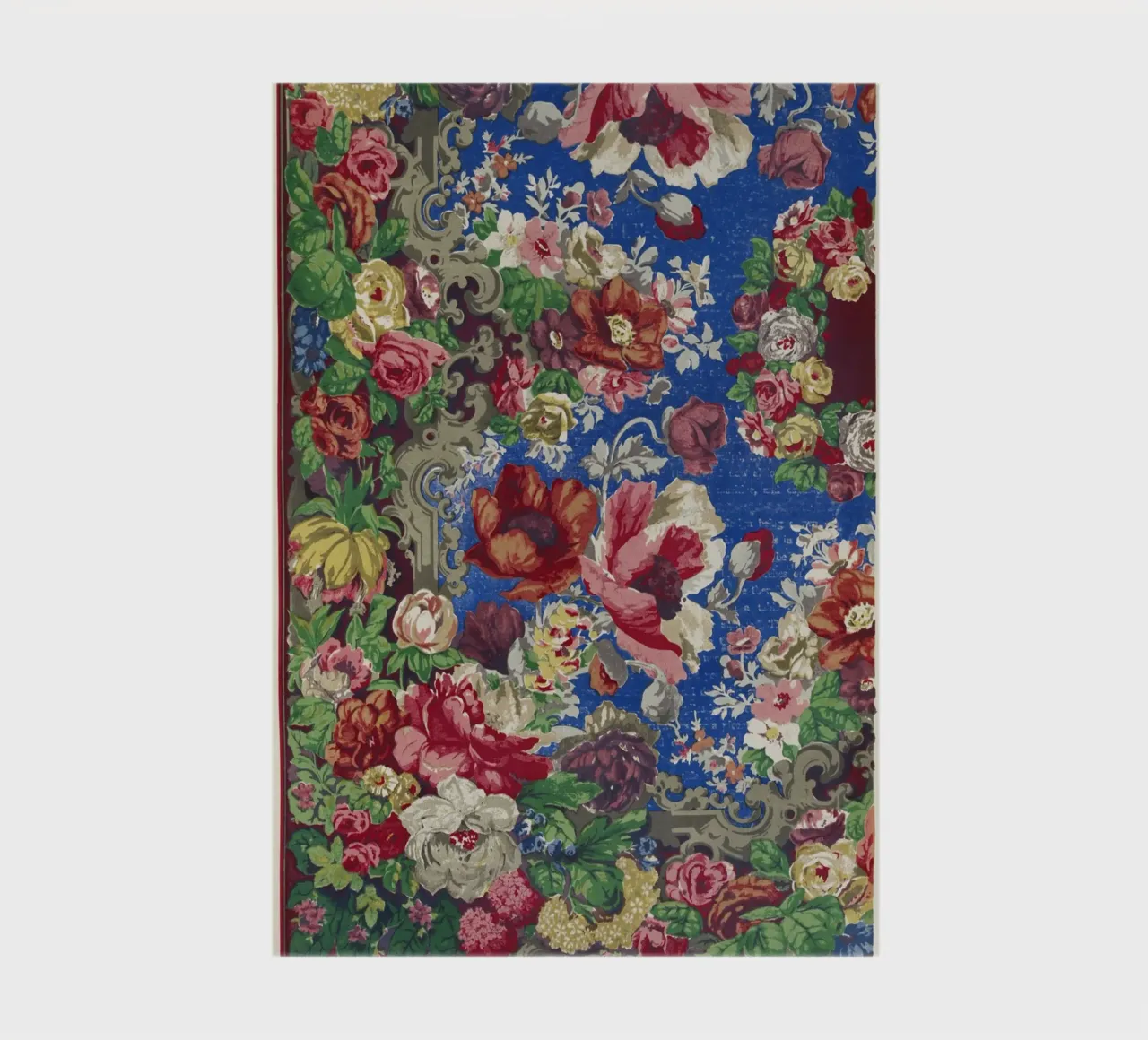 Digby Wyatt: Victorian Floral Table Cover - Maximalist Print notebook by ClubArt