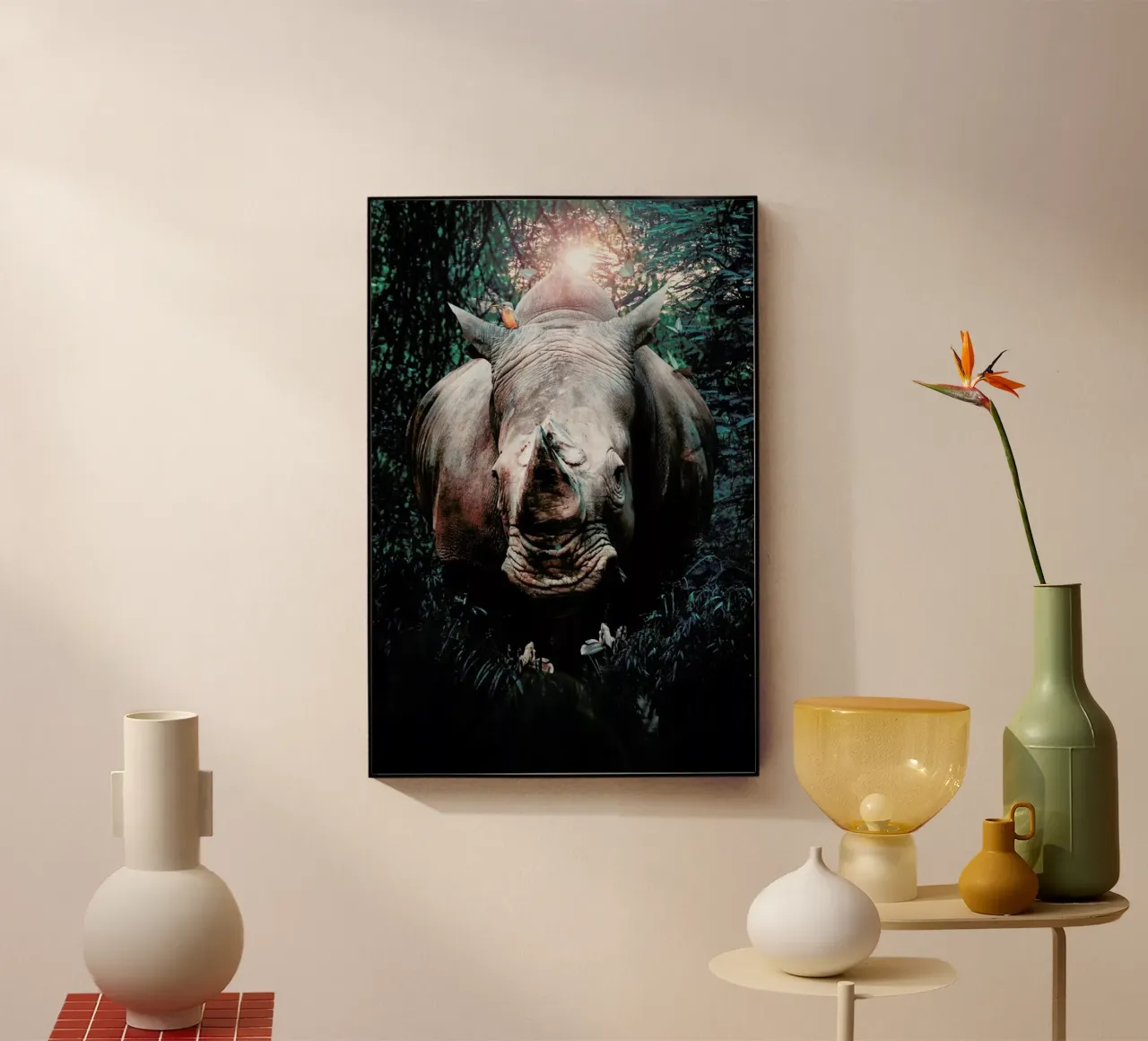 Rhino plexiglass da Wouter Rikken