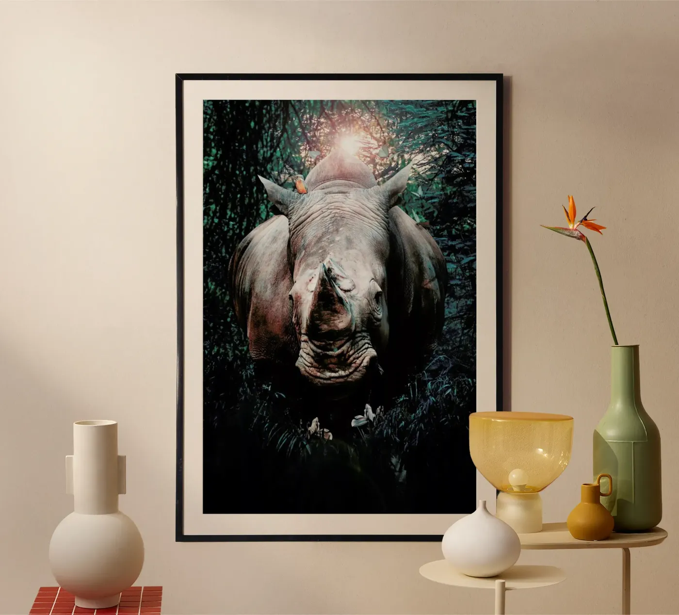 Rhino poster da Wouter Rikken