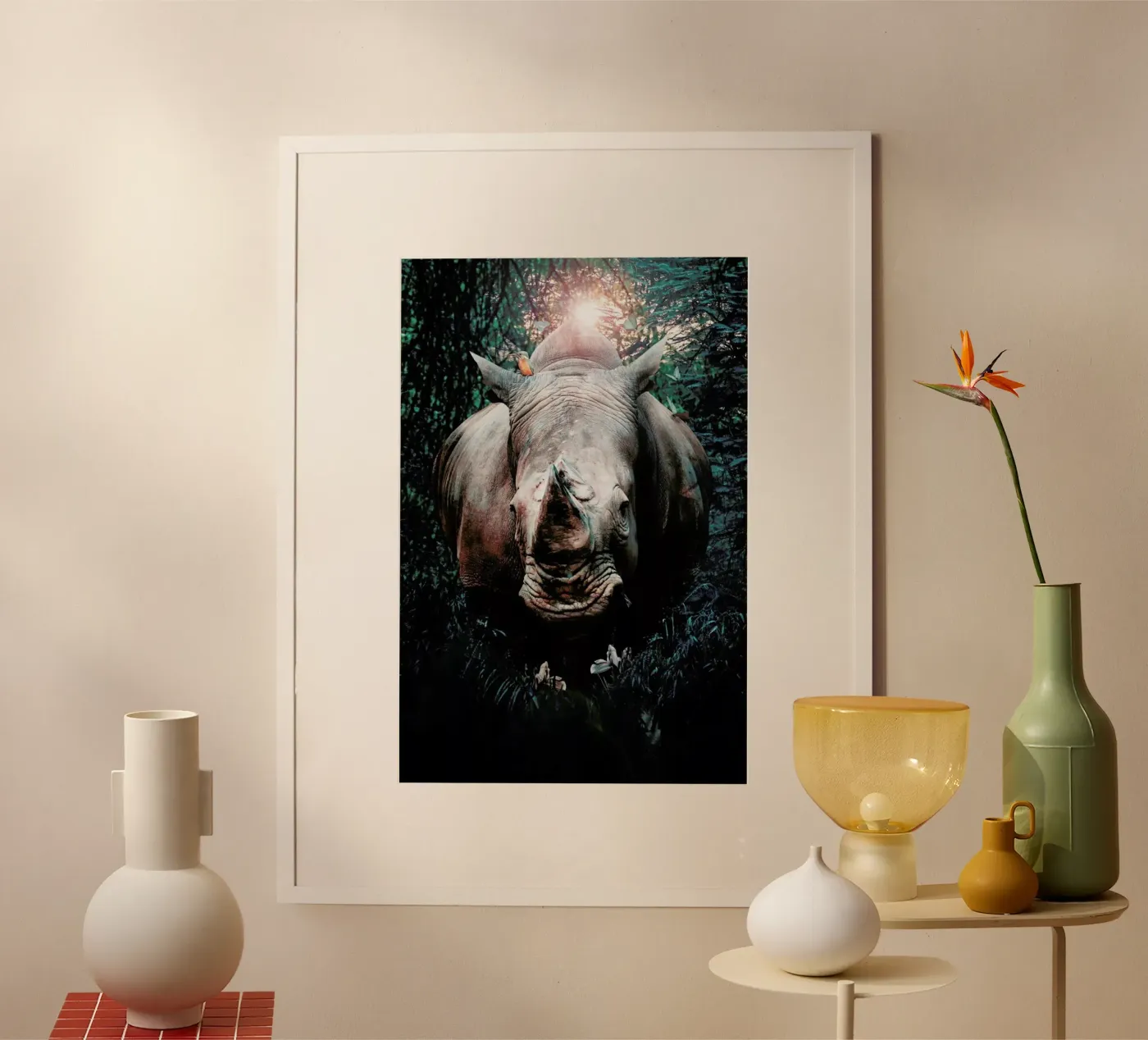Rhino poster da Wouter Rikken