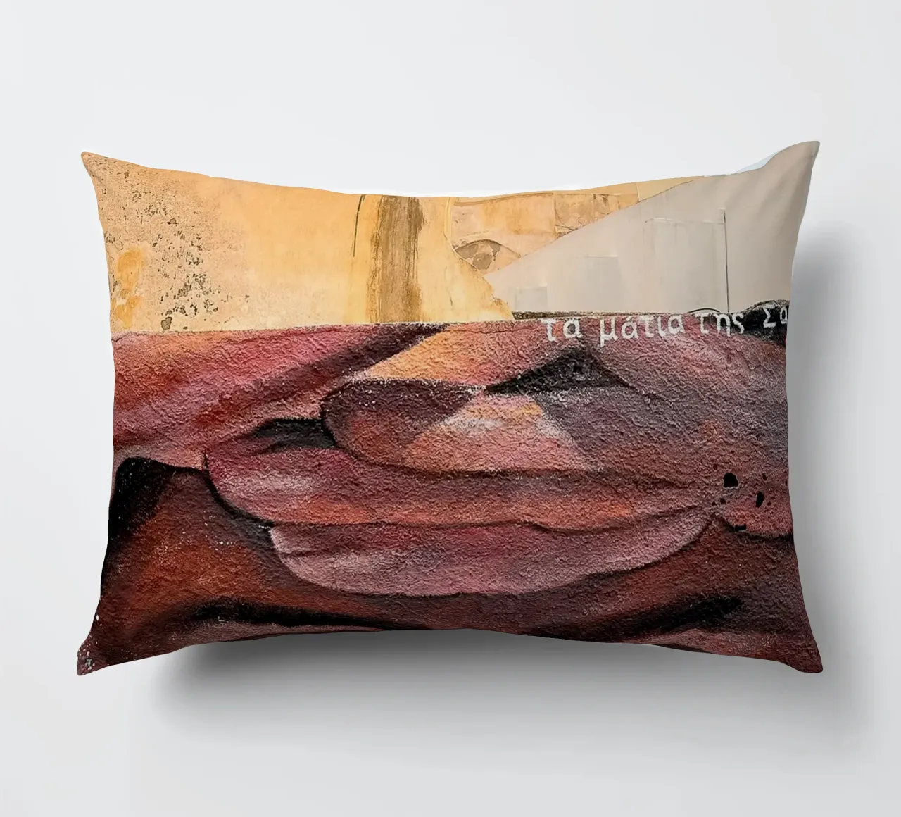 Eyes of Santorini cuscino da Thilo Grøsch