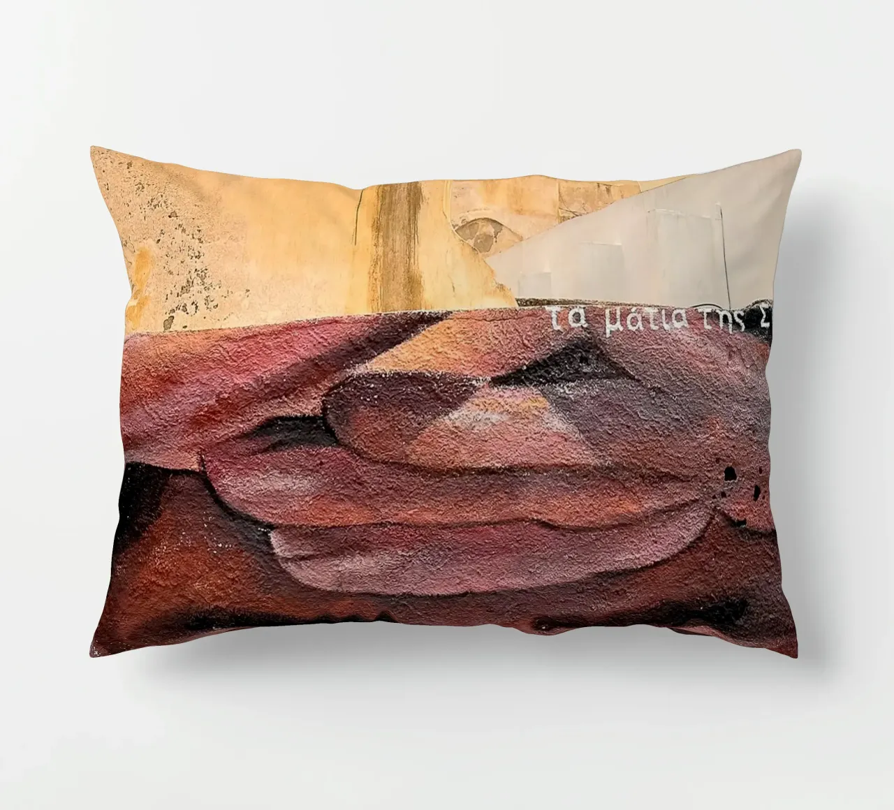 Eyes of Santorini cuscino da Thilo Grøsch