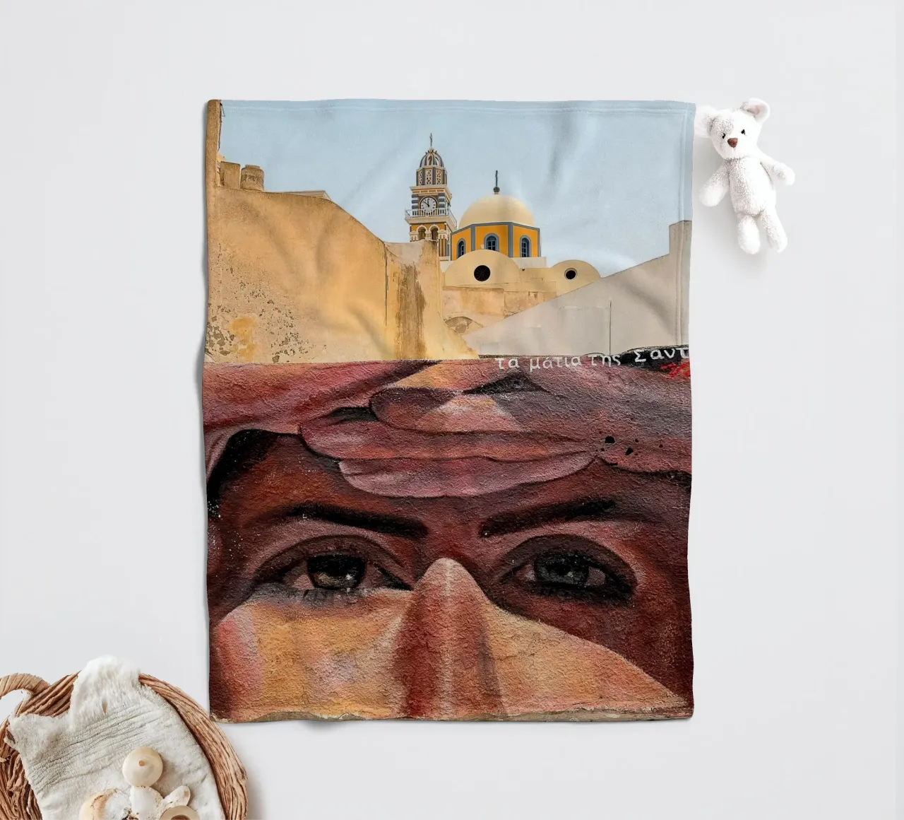 Eyes of Santorini coperta in pile da Thilo Grøsch