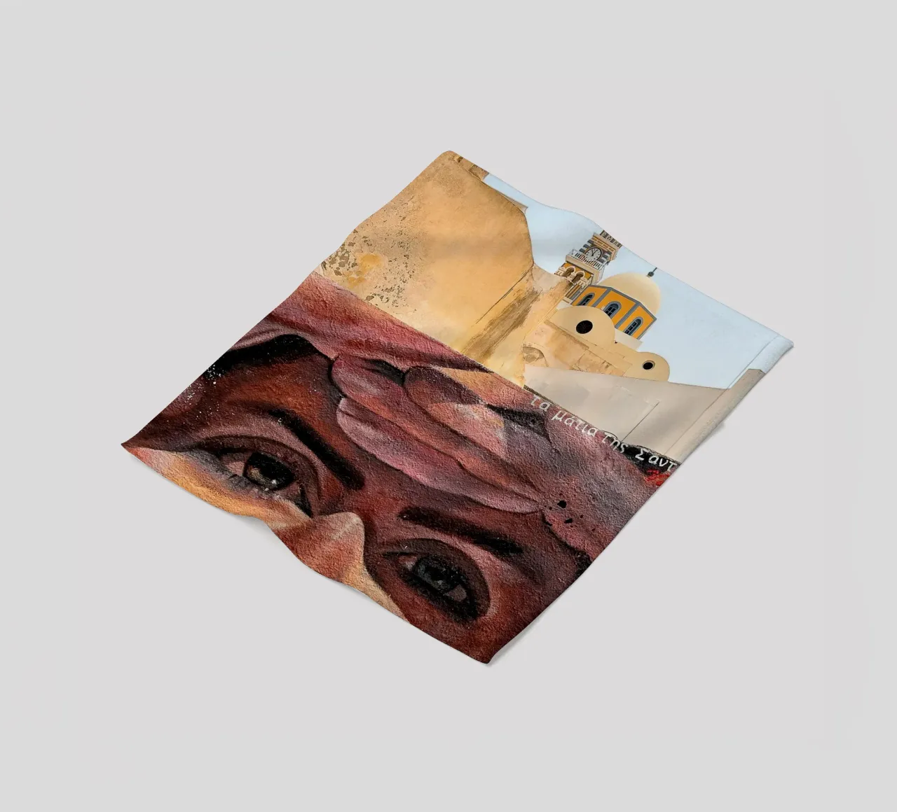 Eyes of Santorini coperta in pile da Thilo Grøsch