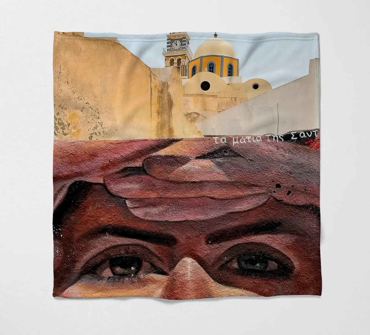 Eyes of Santorini coperta in pile da Thilo Grøsch