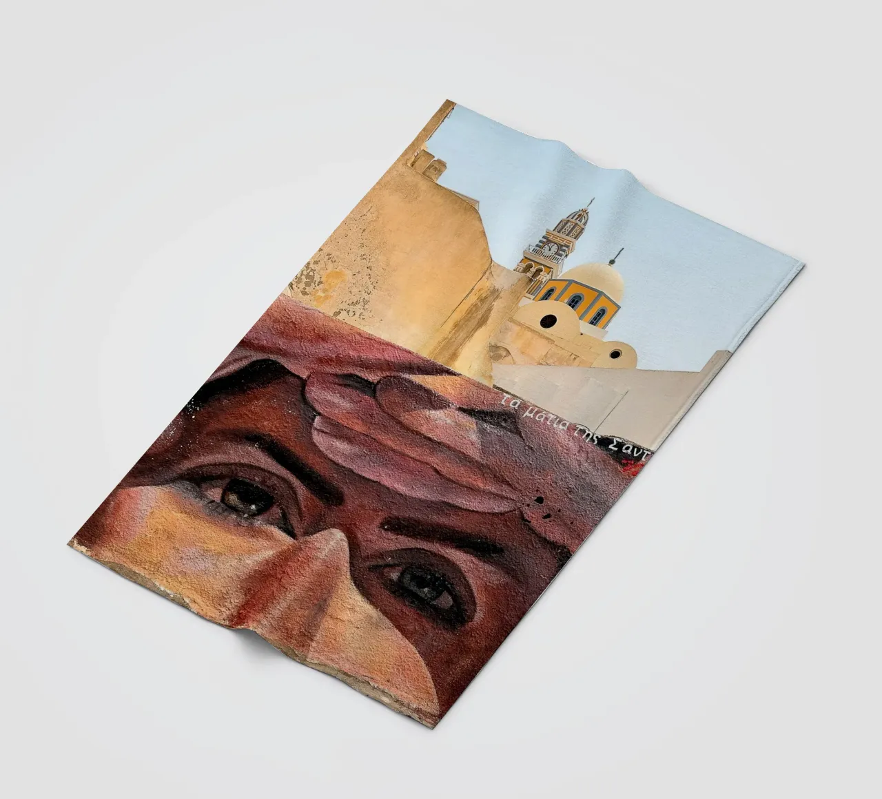 Eyes of Santorini coperta in pile da Thilo Grøsch