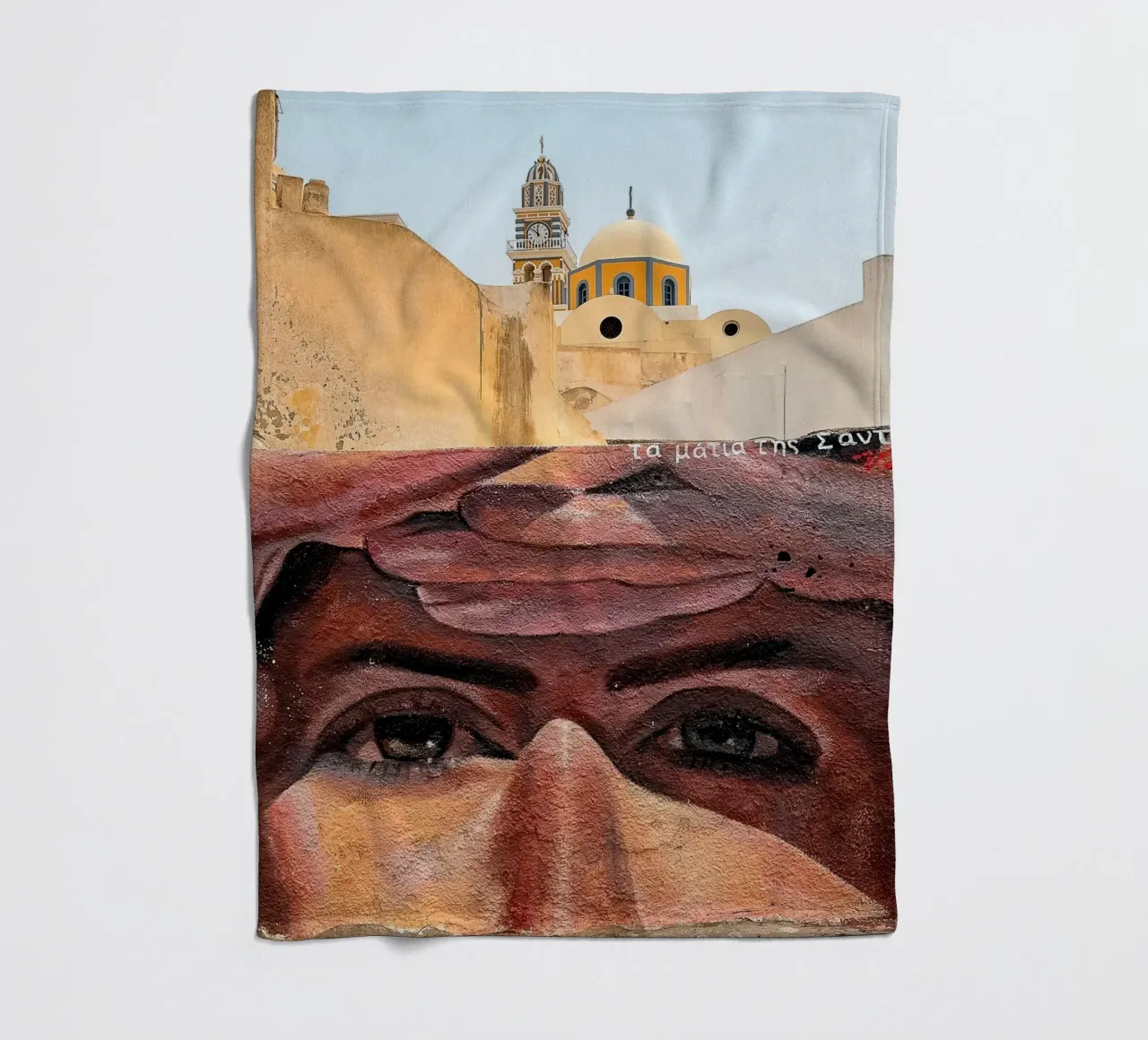 Eyes of Santorini coperta in pile da Thilo Grøsch