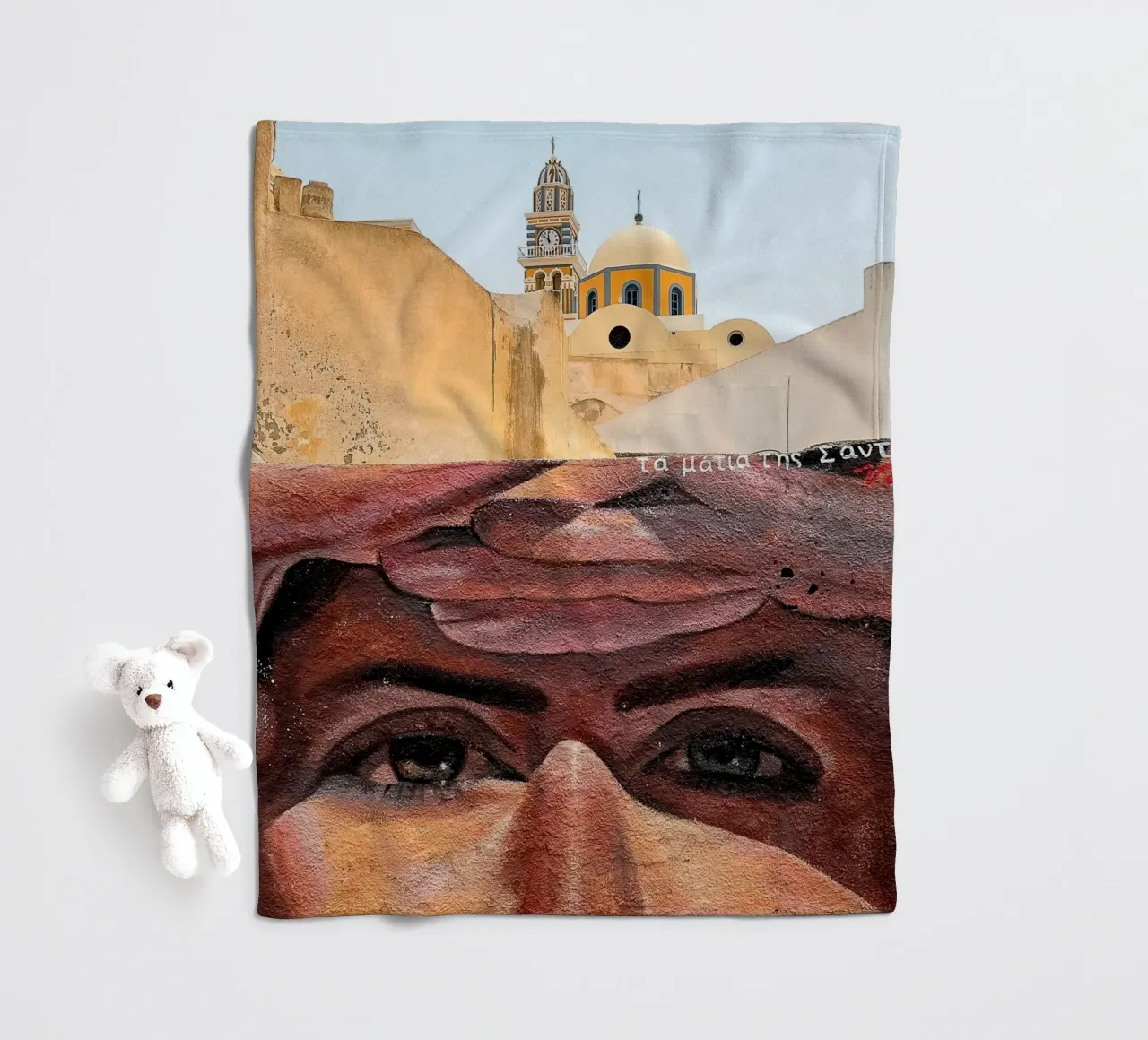 Eyes of Santorini coperta in pile da Thilo Grøsch