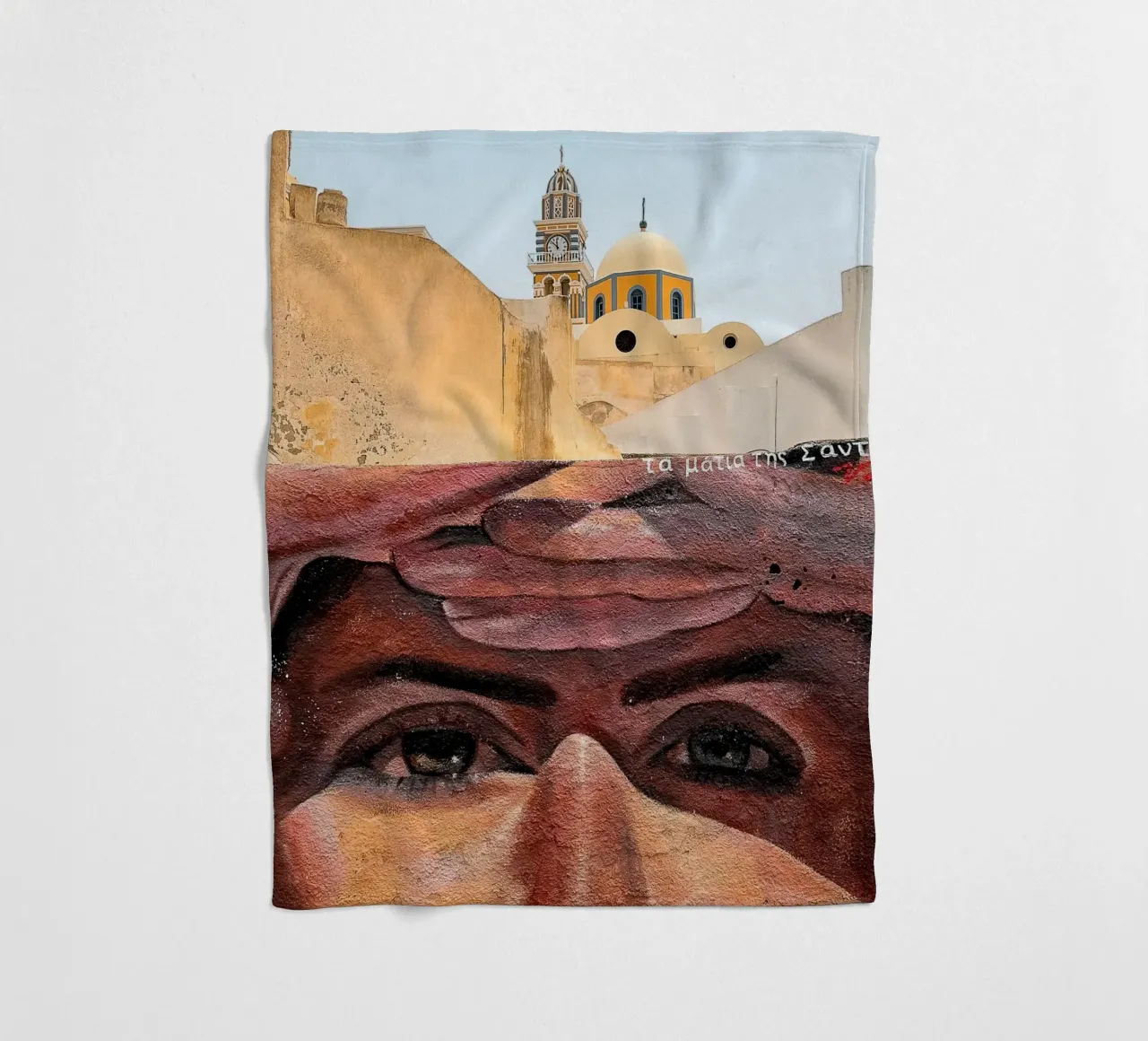 Eyes of Santorini coperta in pile da Thilo Grøsch