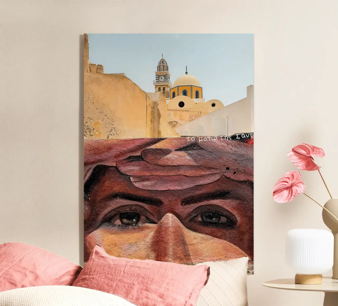 Eyes of Santorini plexiglass da Thilo Grøsch