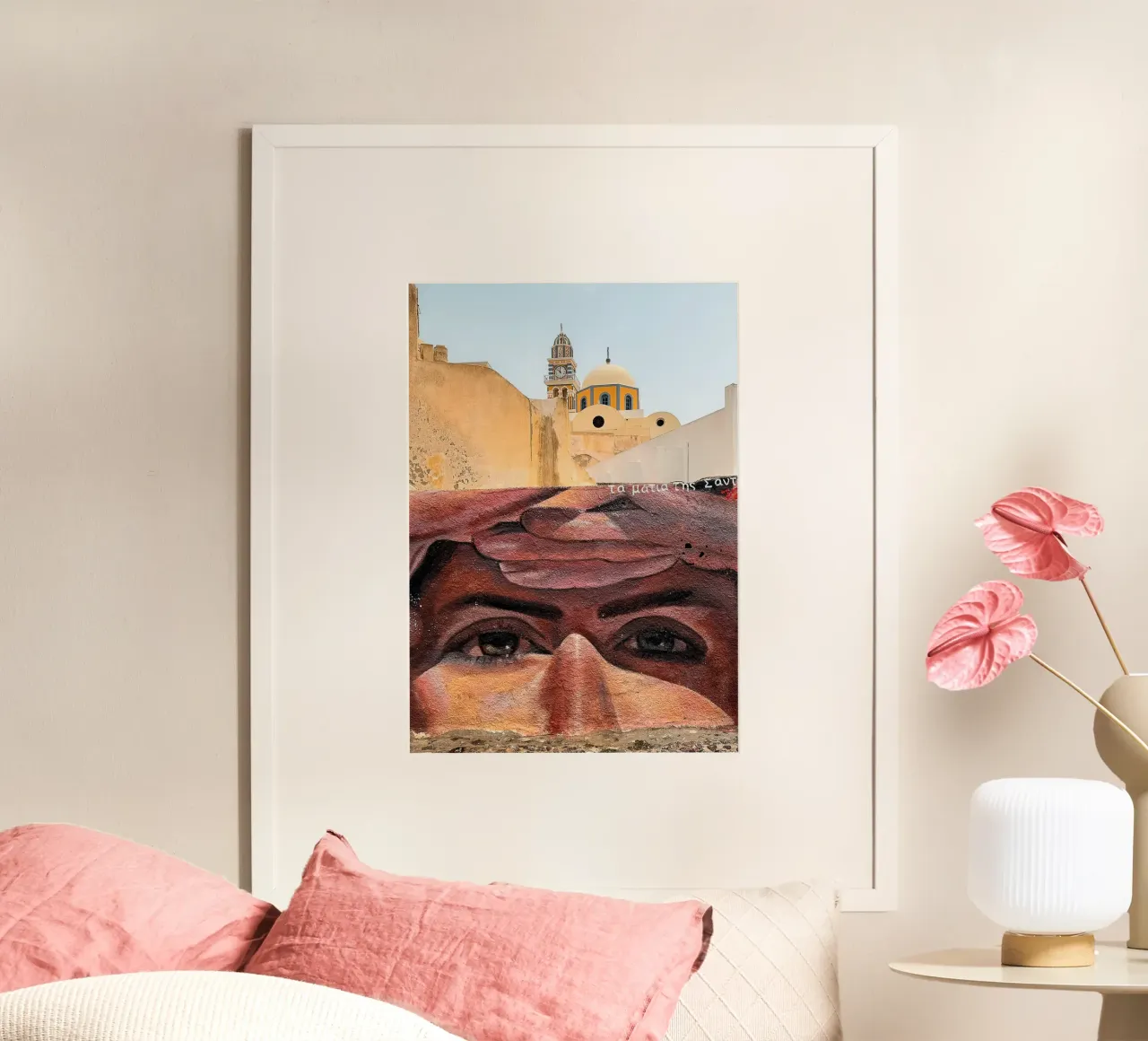 Eyes of Santorini carta hahnemühle da Thilo Grøsch