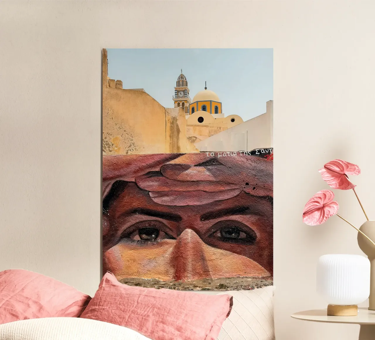 Eyes of Santorini poster da Thilo Grøsch