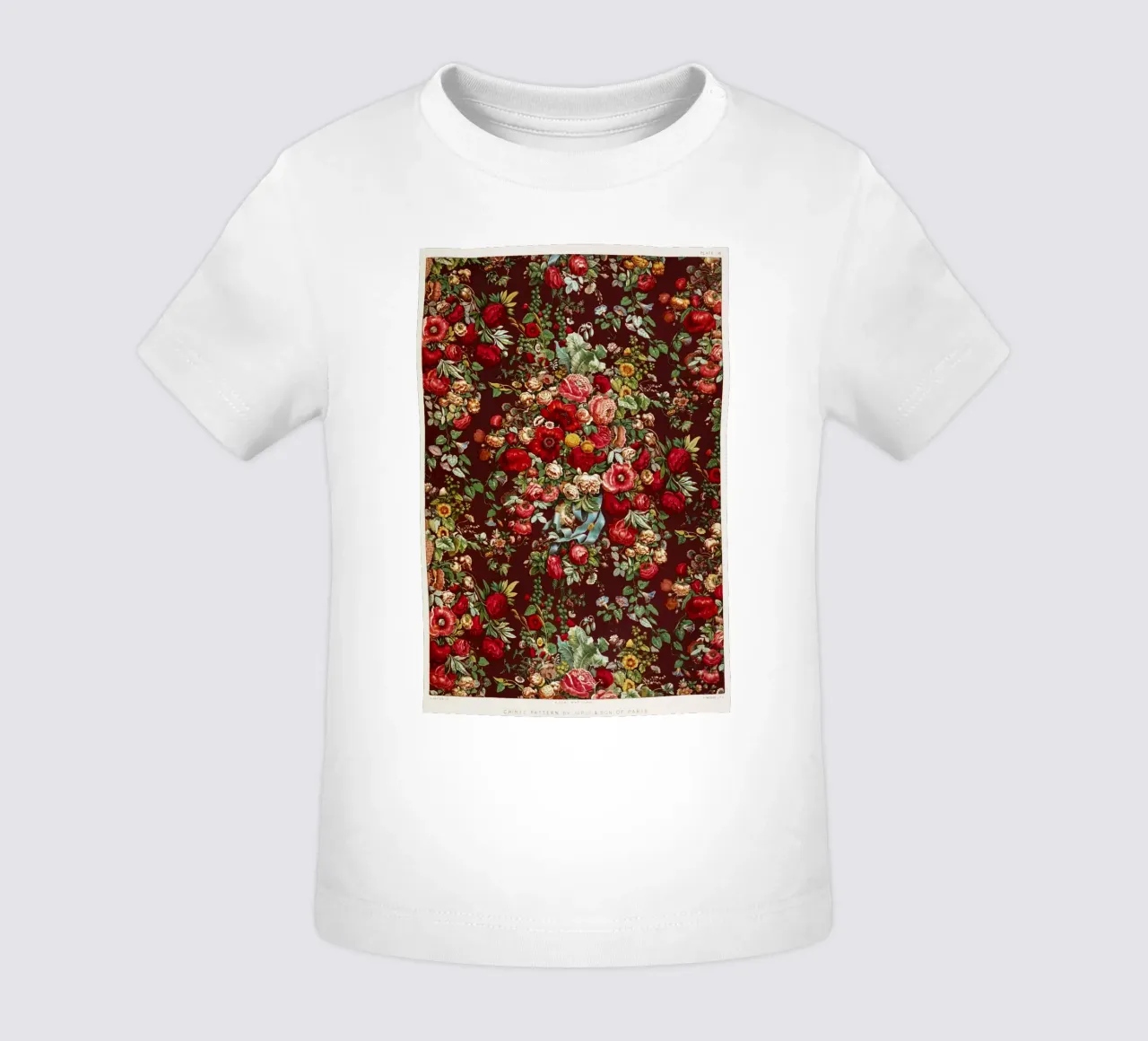 Digby Wyatt: modello di chintz vittoriano - Ar floreale massimalista maglietta neonato da ClubArt