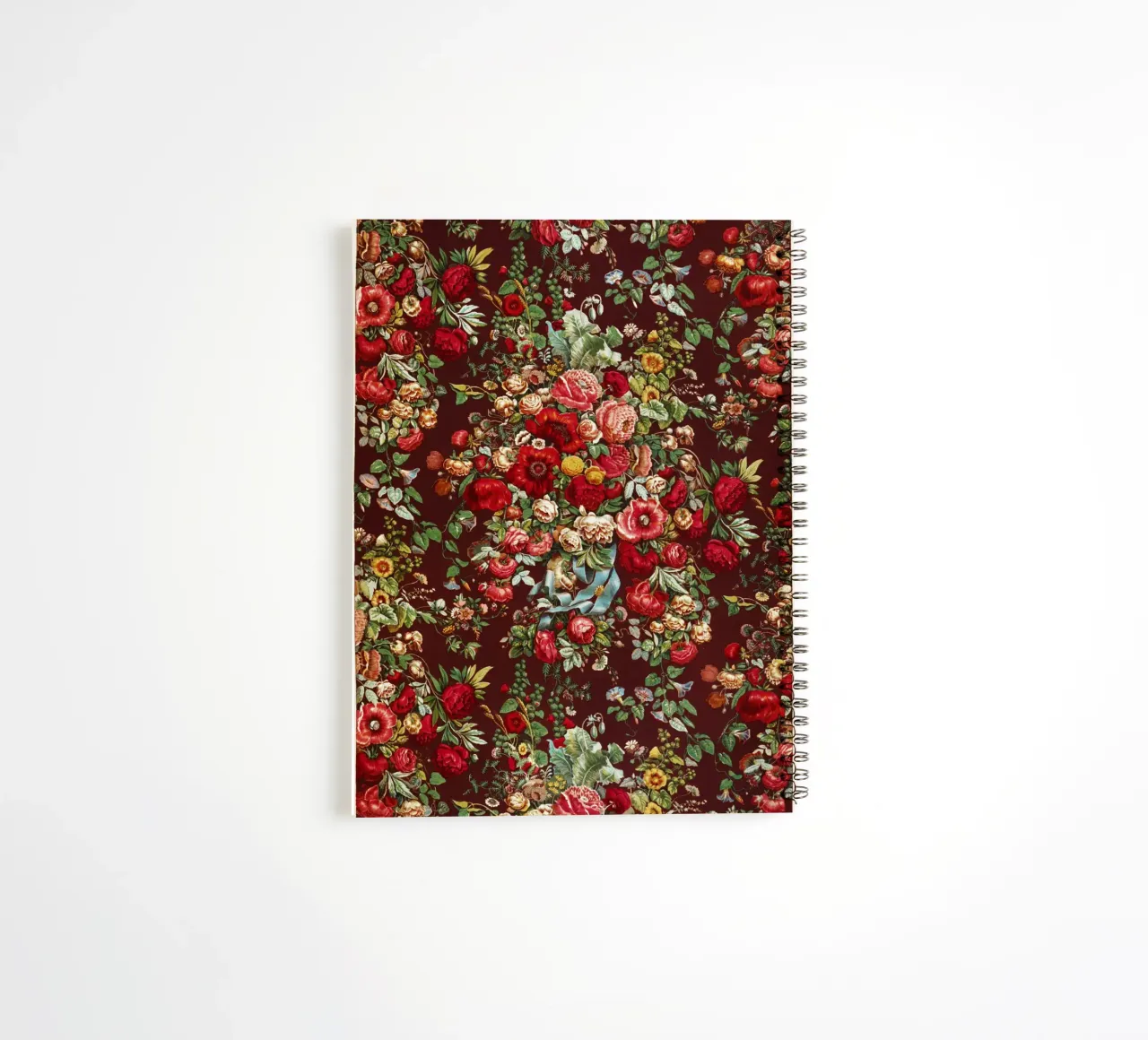 Digby Wyatt: modello di chintz vittoriano - Ar floreale massimalista diario ad anelli da ClubArt