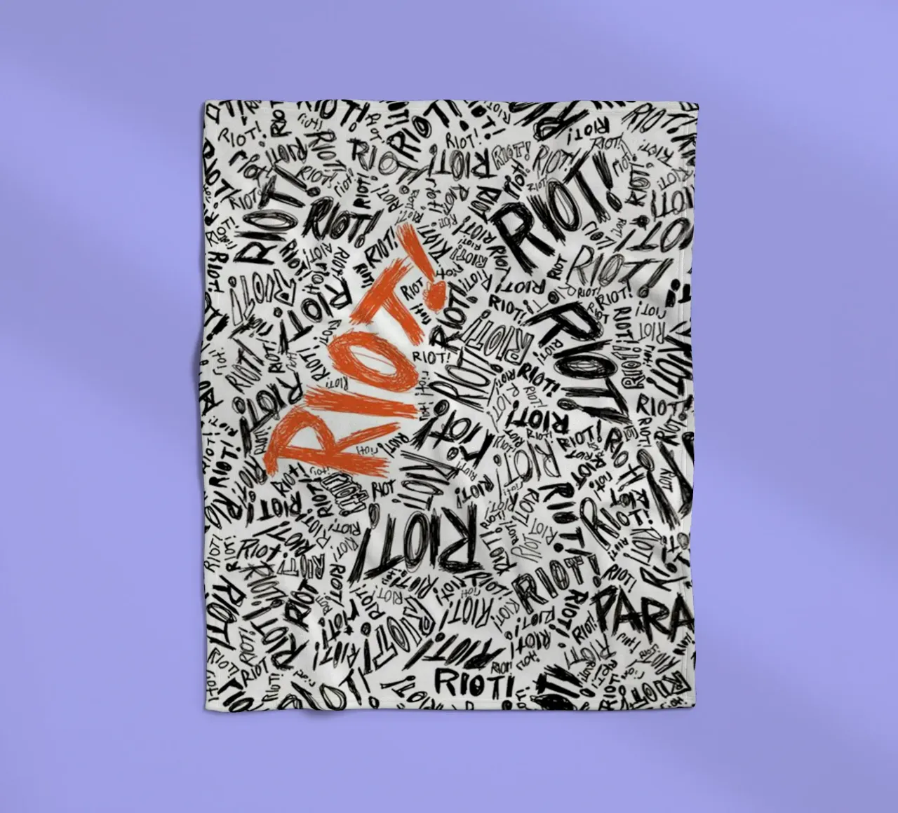 paramore coperta in pile da ariscepmex