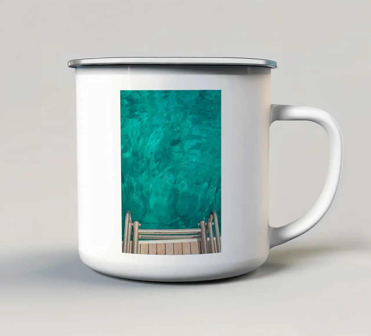 Sogno turchese tazza in smalto da Thilo Grøsch