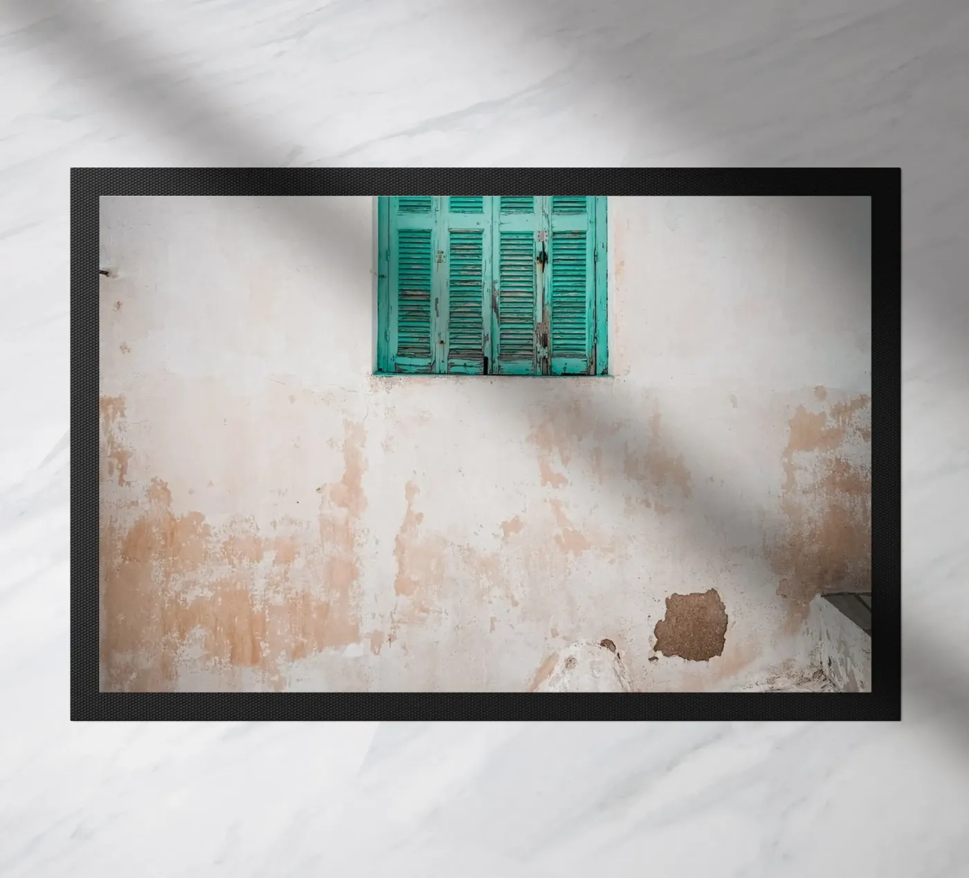 Greek Green Window doormat by Thilo Grøsch