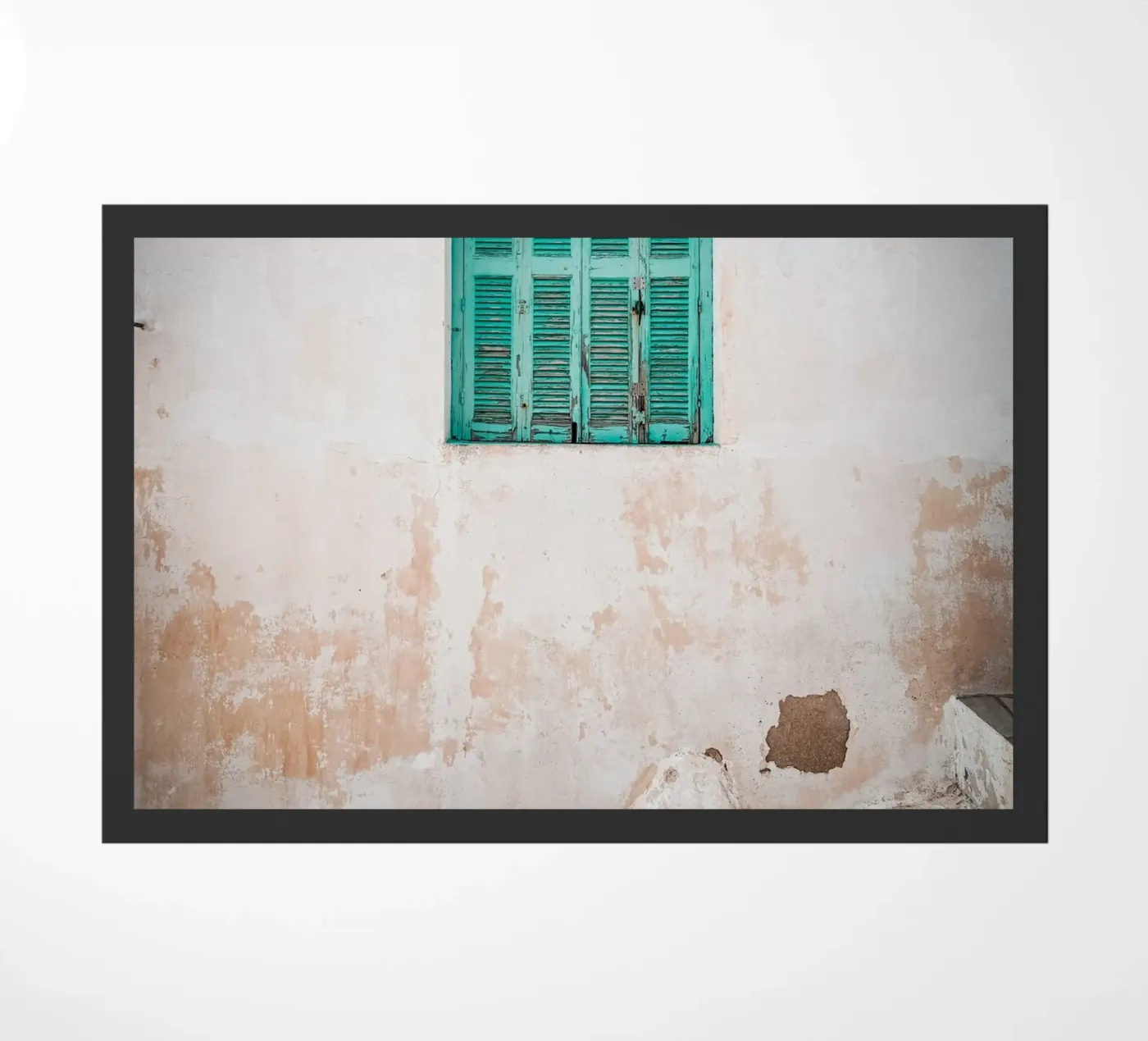 Greek Green Window doormat by Thilo Grøsch