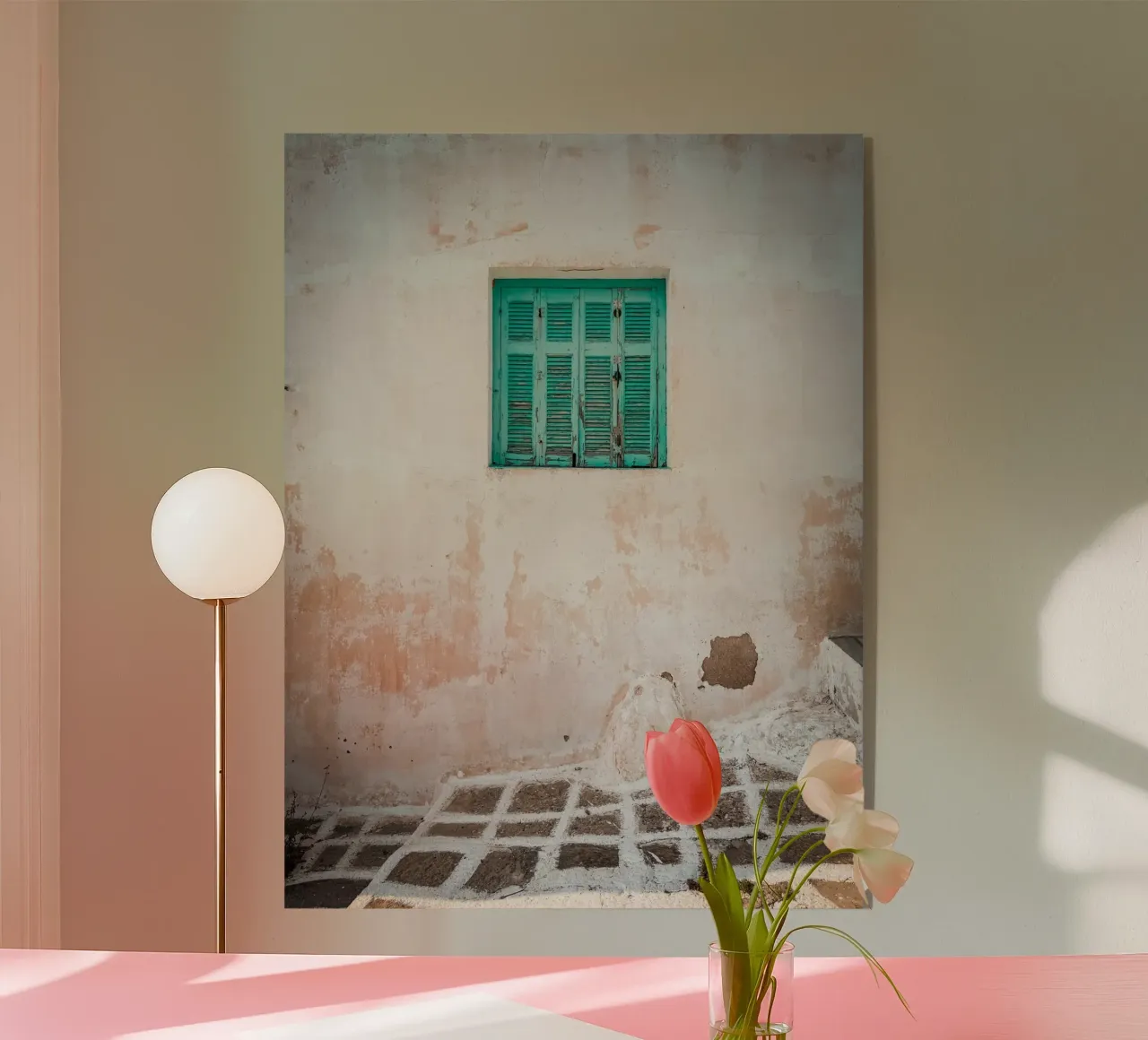 Greek Green Window plexiglass da Thilo Grøsch