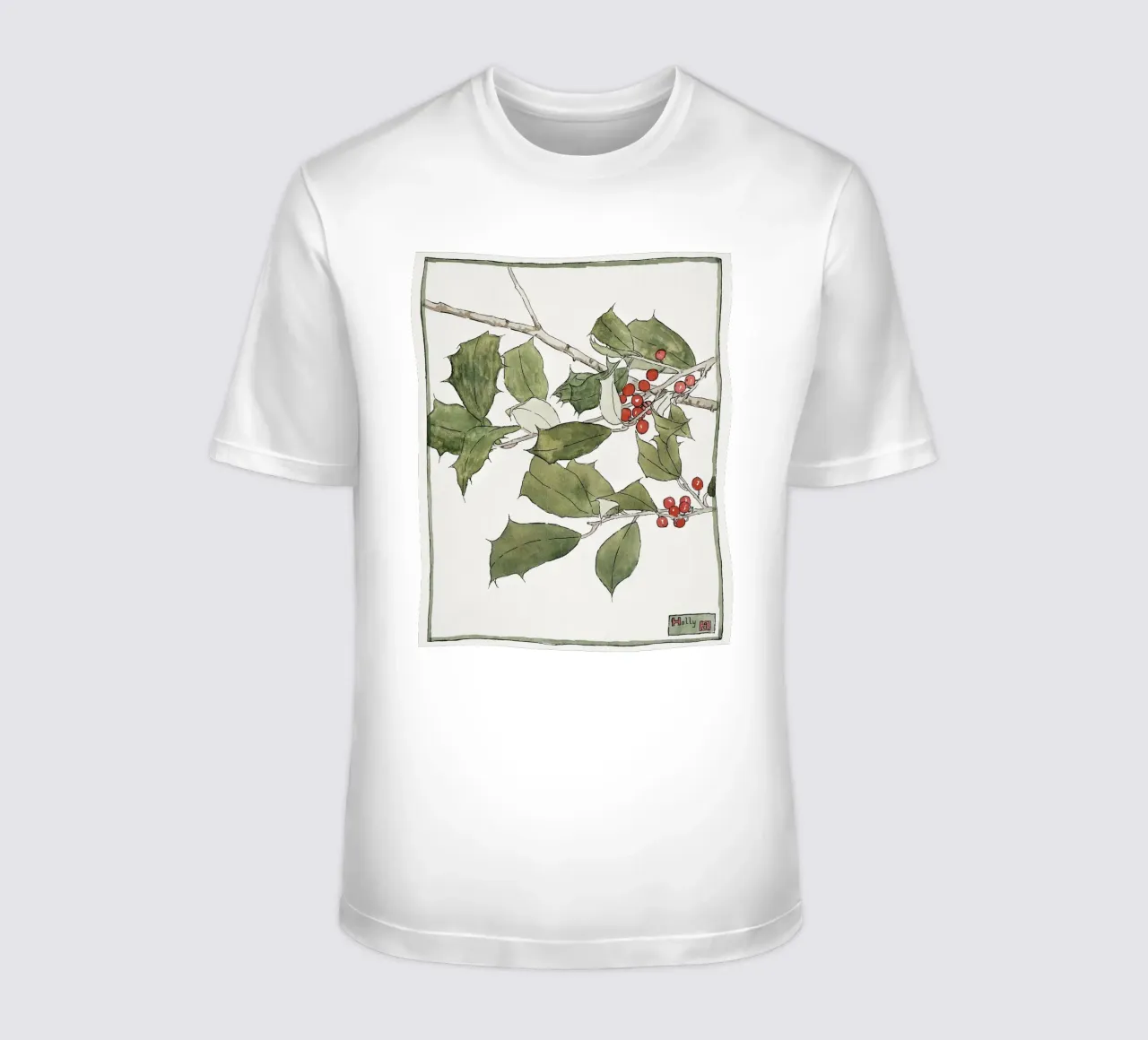 Hannah Overbeck: Agrifoglio - Arti e Mestieri Botanici (1915) t-shirt da ClubArt