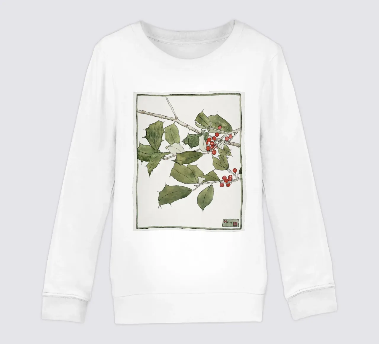 Hannah Overbeck: Agrifoglio - Arti e Mestieri Botanici (1915) felpa bambino da ClubArt