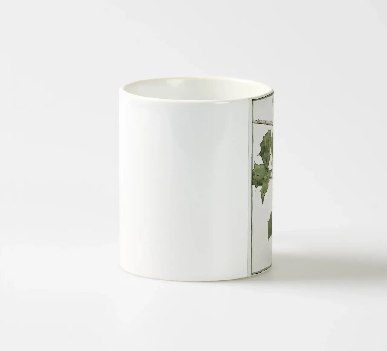 Hannah Overbeck: Agrifoglio - Arti e Mestieri Botanici (1915) tazza in ceramica da ClubArt
