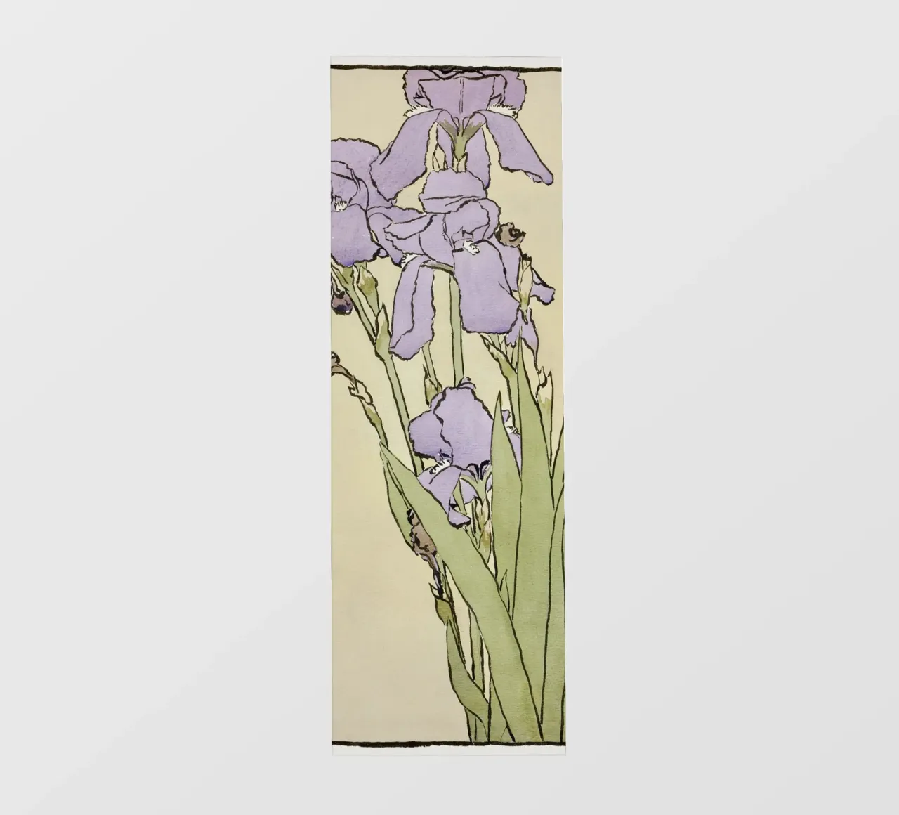 Hannah Overbeck: Iris - Arti e mestieri botanici (1915) telo in pvc da ClubArt