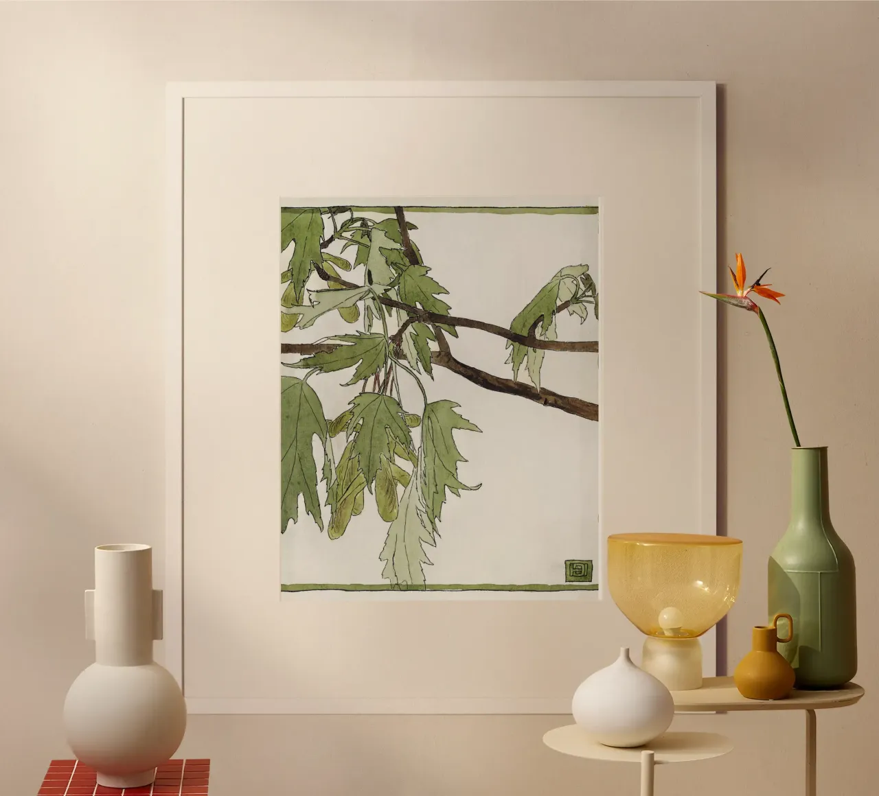 Hannah Overbeck: Acero - Arti e Mestieri Botanici (1915) poster da ClubArt