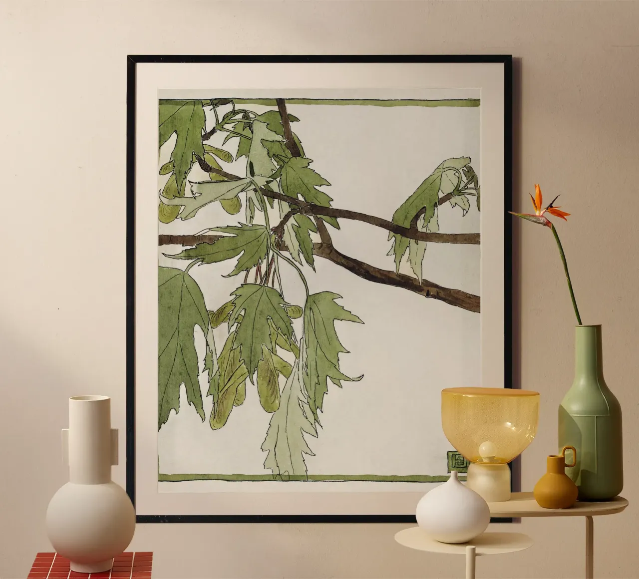 Hannah Overbeck: Acero - Arti e Mestieri Botanici (1915) poster da ClubArt
