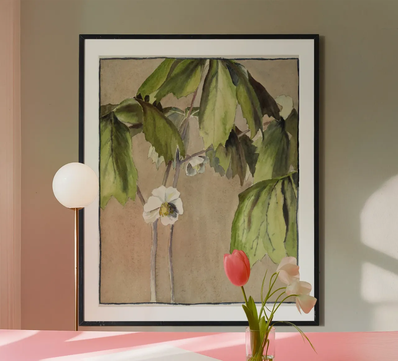 Hannah Overbeck: Maiapfel - Kunsthandwerkliche Botanik (1915) Poster von ClubArt