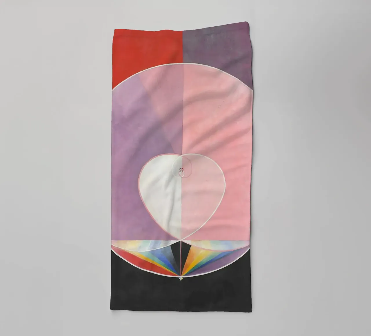 Hilma af Klint's Doves No. 2 (1915) towel by Venus Art