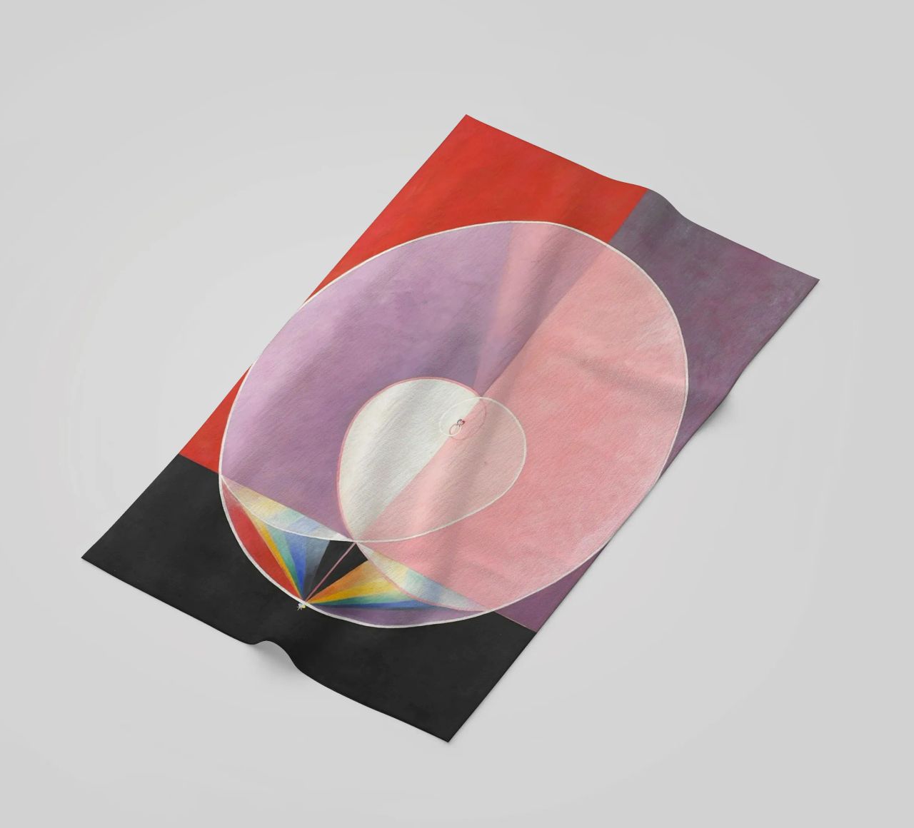 Colombe di Hilma af Klint n. 2 (1915) telo mare da Venus Art