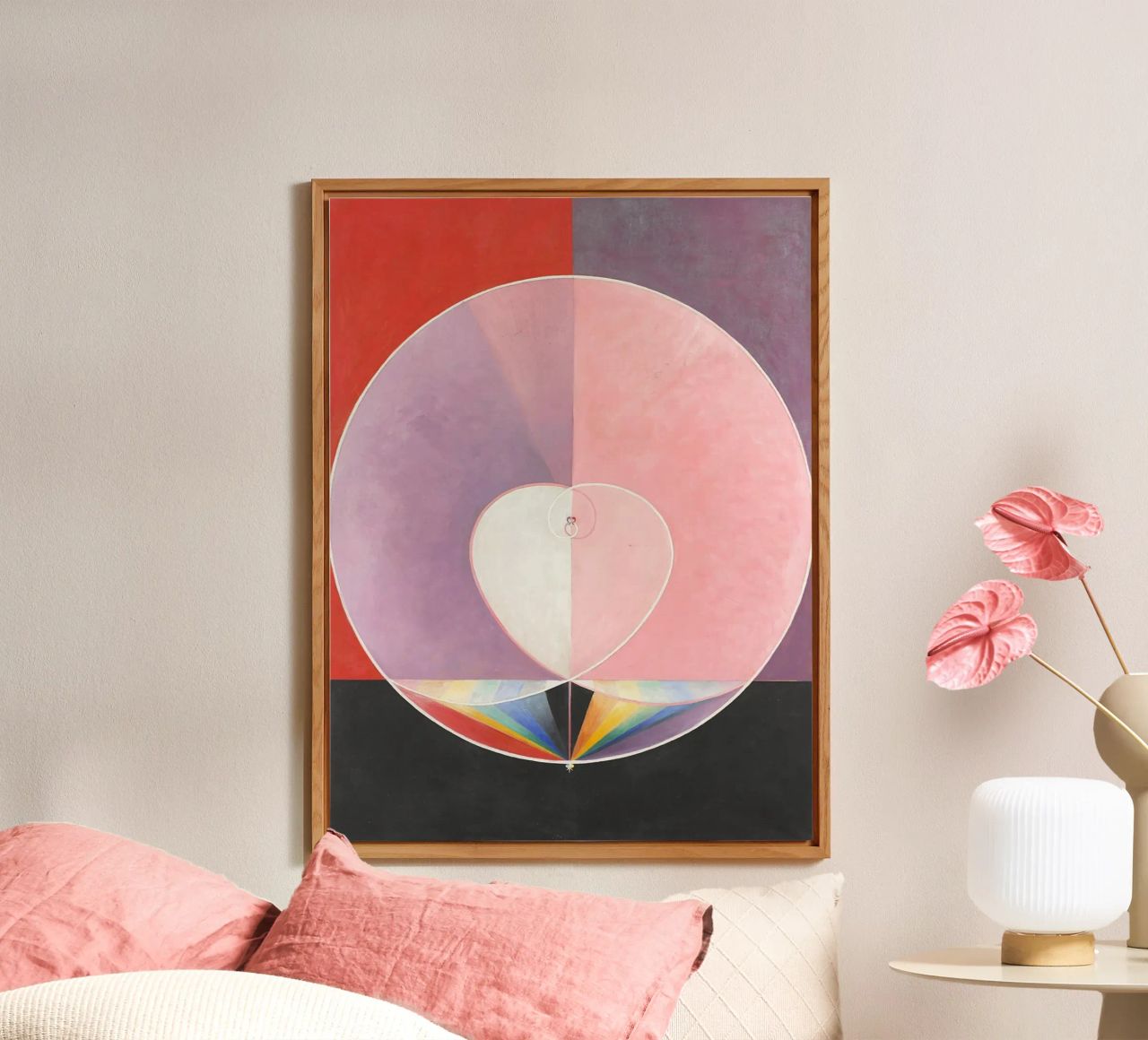 Colombe di Hilma af Klint n. 2 (1915) alluminio dibond da Venus Art