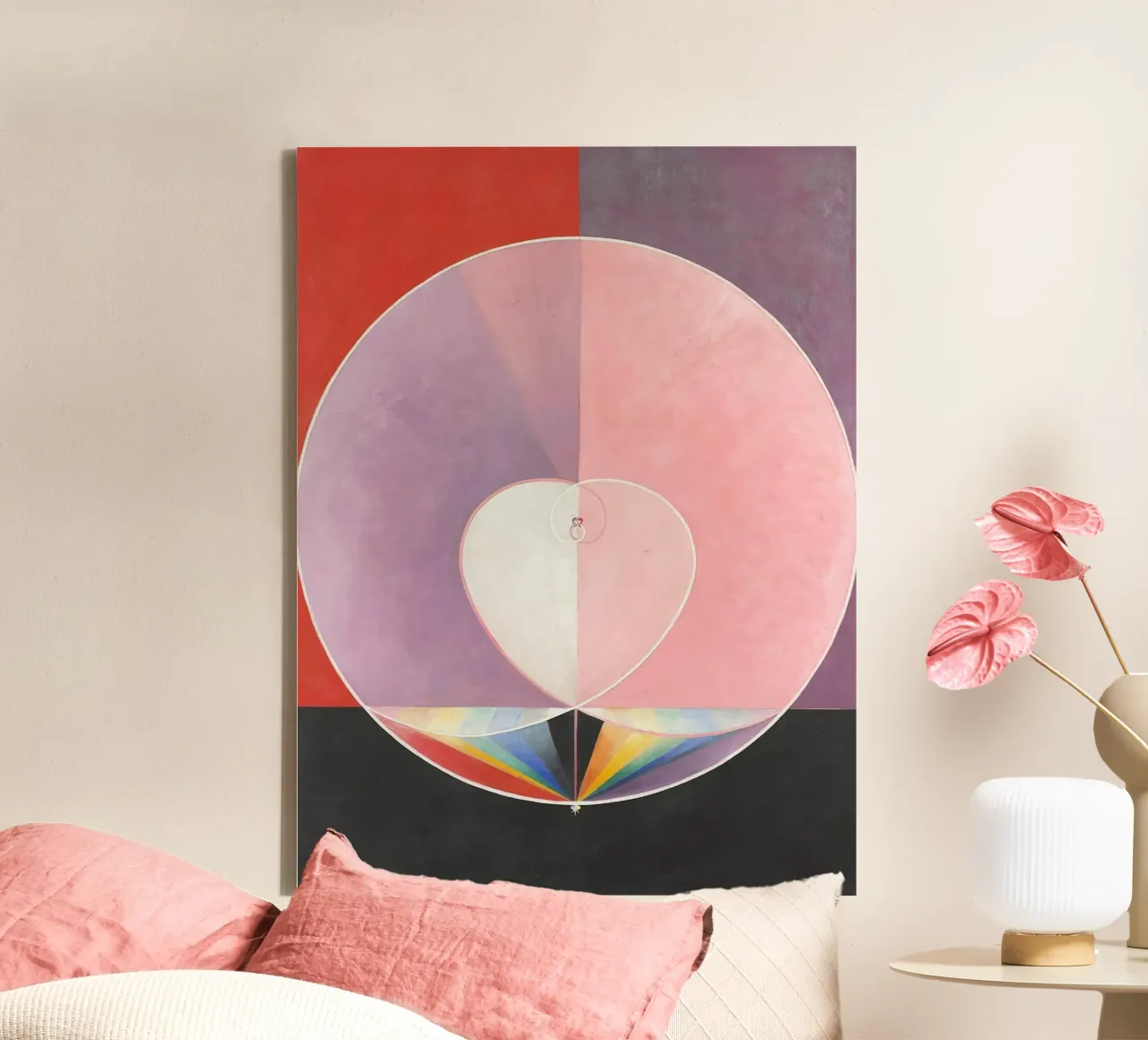 Colombe di Hilma af Klint n. 2 (1915) tela da Venus Art