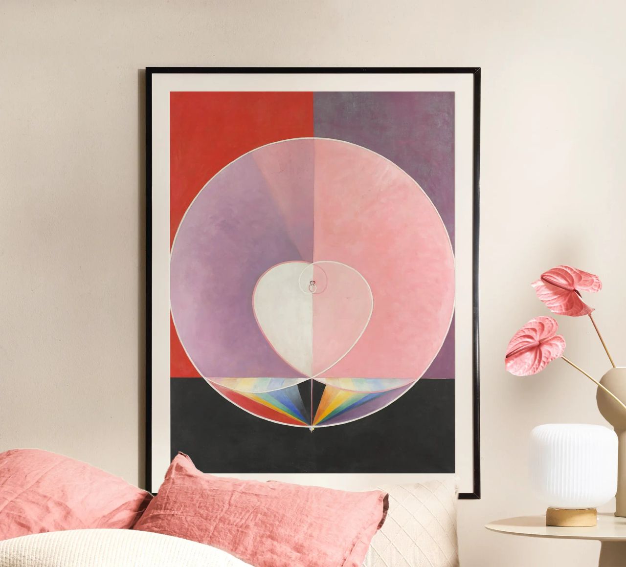 Colombe di Hilma af Klint n. 2 (1915) carta hahnemühle da Venus Art