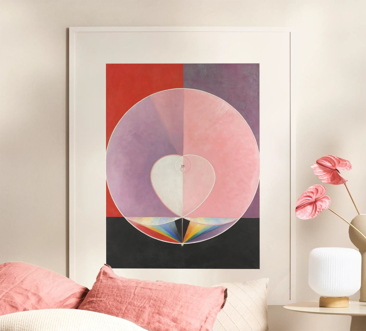Colombe di Hilma af Klint n. 2 (1915) carta hahnemühle da Venus Art