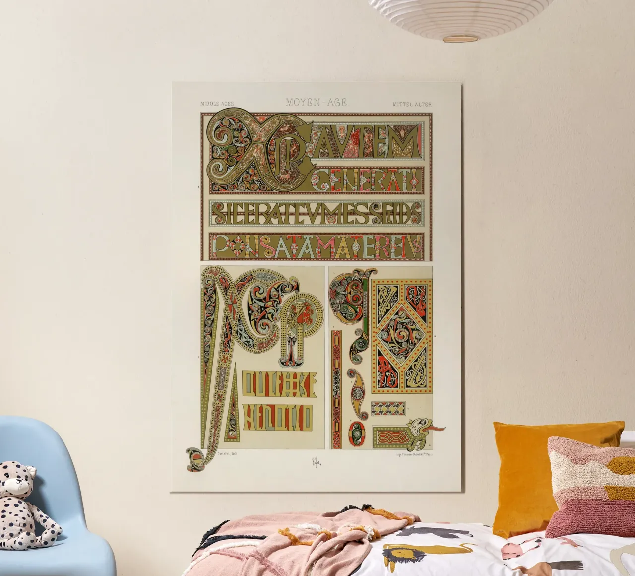 Albert Racine: Medieval Illumination - Celtic Knot Pattern hahnemühle by ClubArt