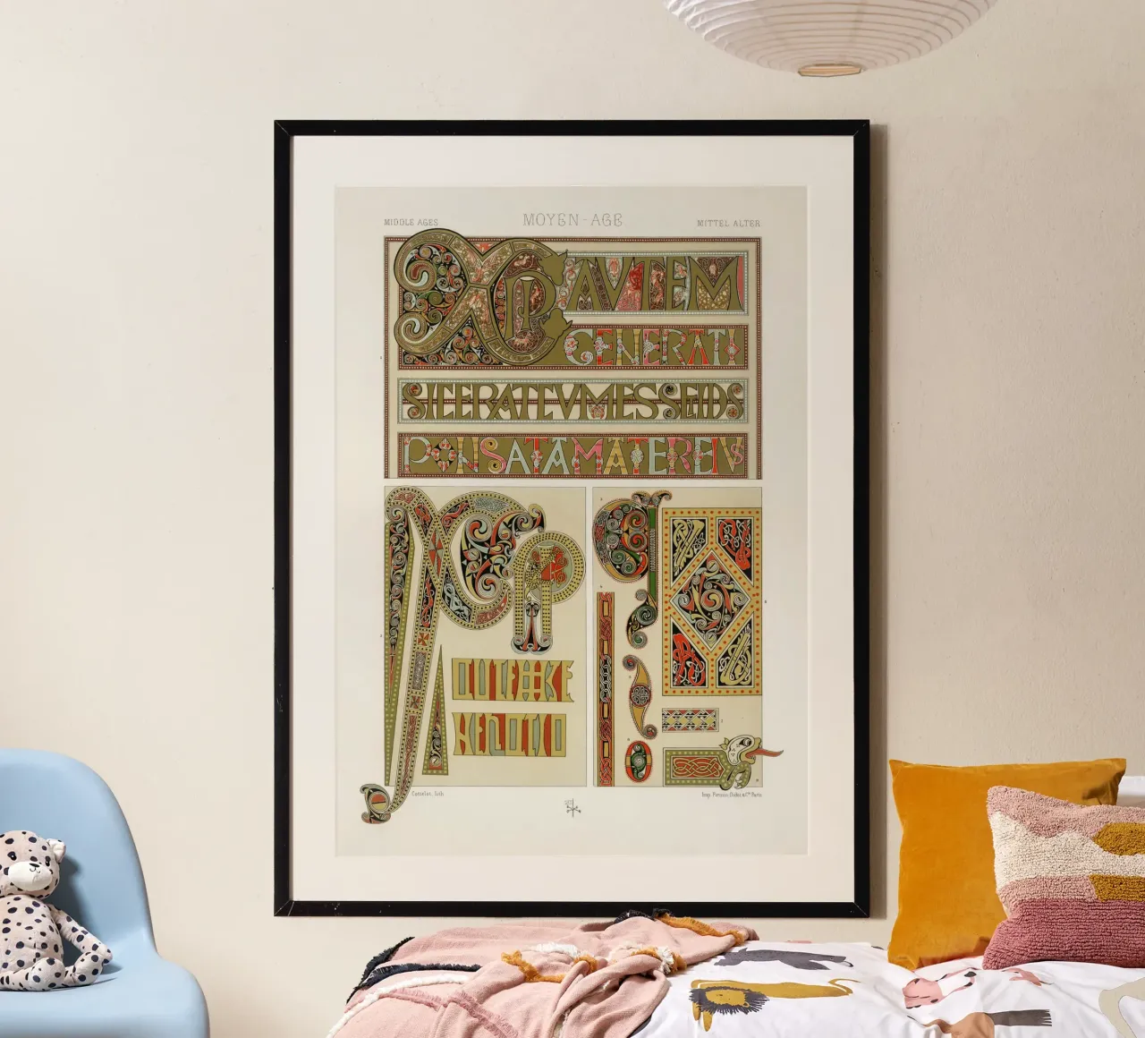 Albert Racine: Medieval Illumination - Celtic Knot Pattern hahnemühle by ClubArt