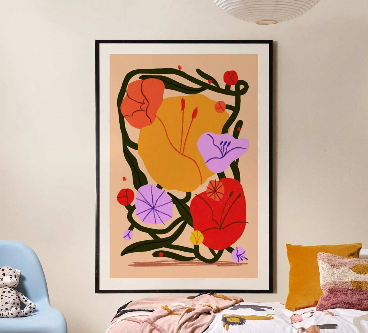 Popping Poppies poster de Pure
