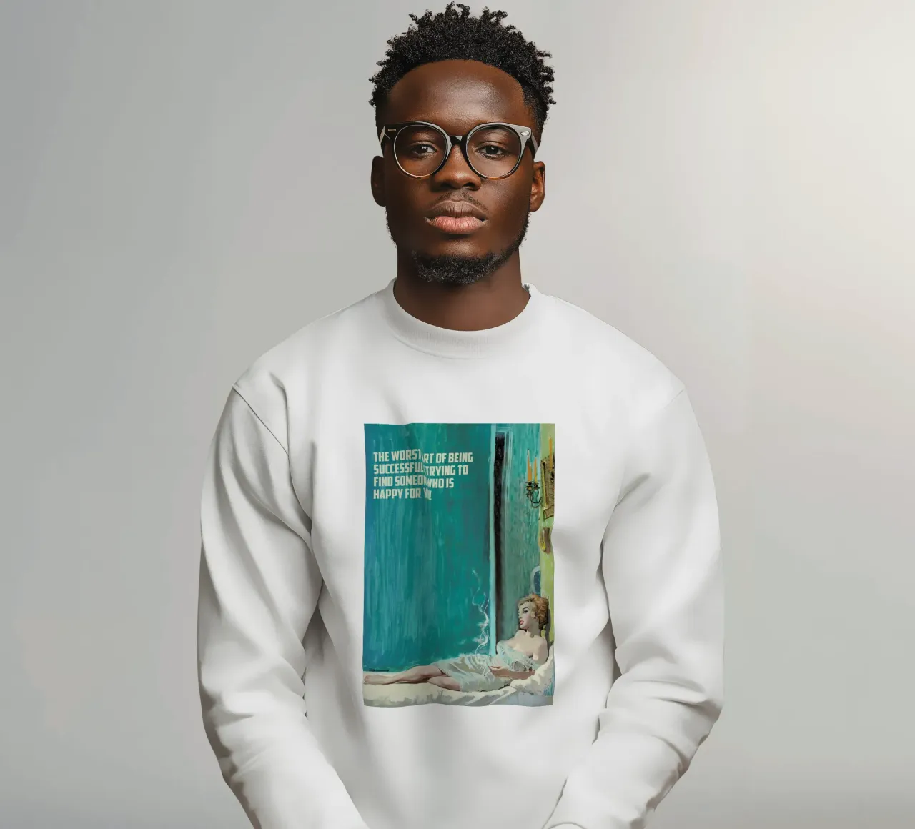 The Worst Part Of Being felpa da Gallery Print and Art Limited