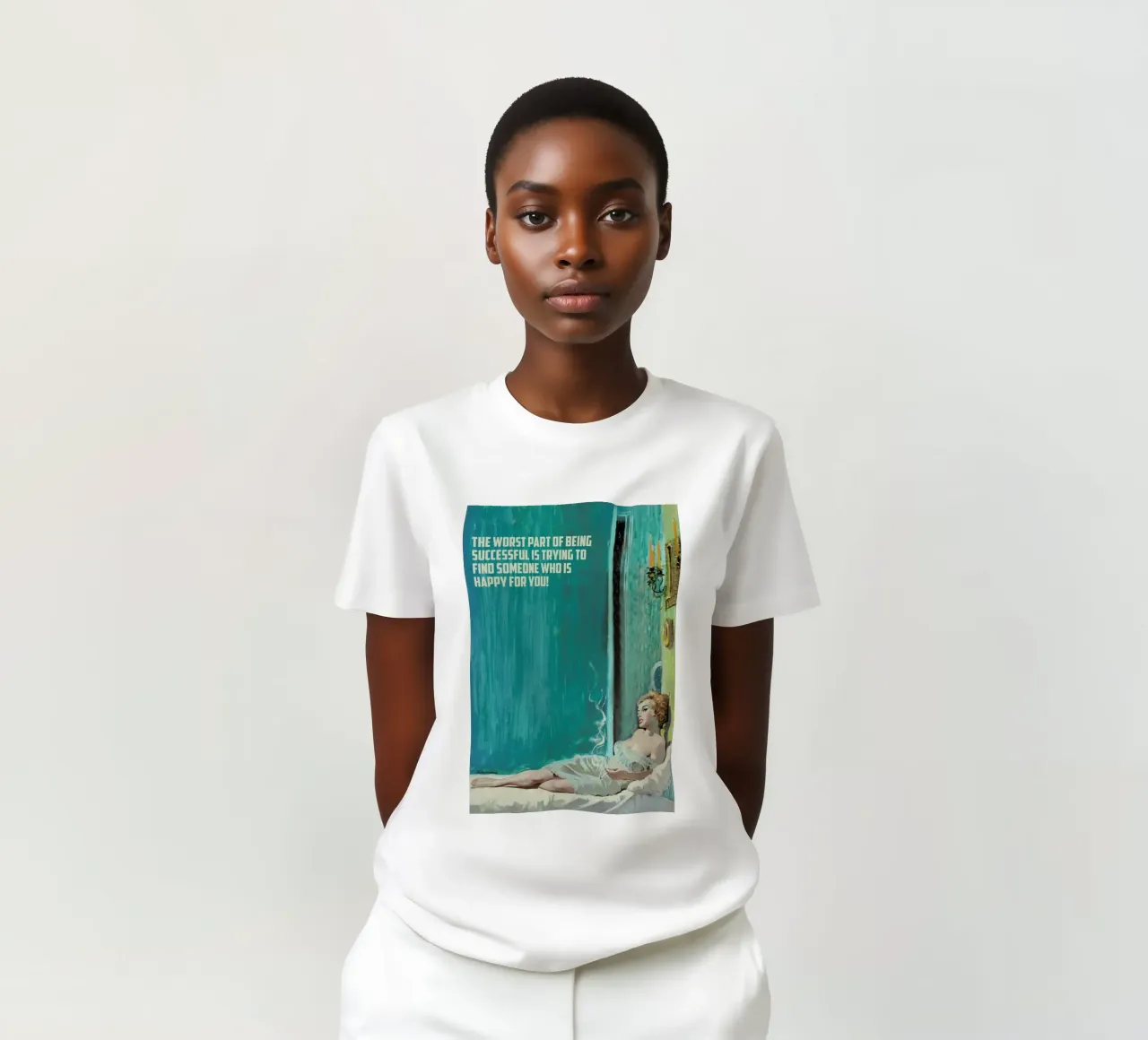 The Worst Part Of Being t-shirt da Gallery Print and Art Limited