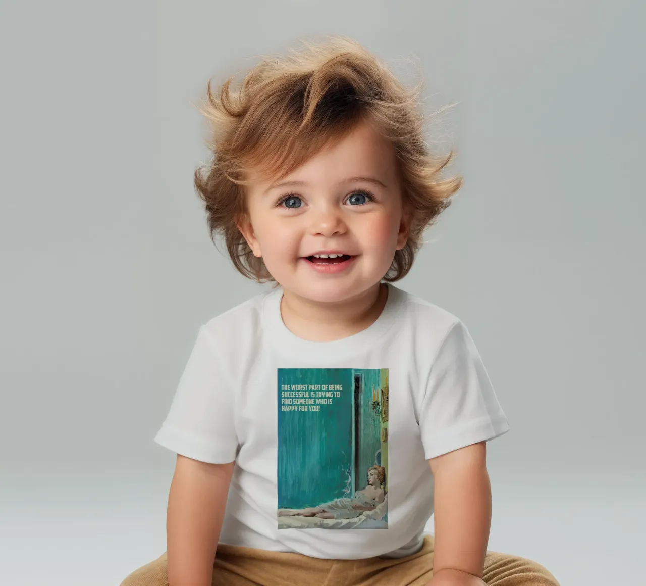 The Worst Part Of Being maglietta neonato da Gallery Print and Art Limited