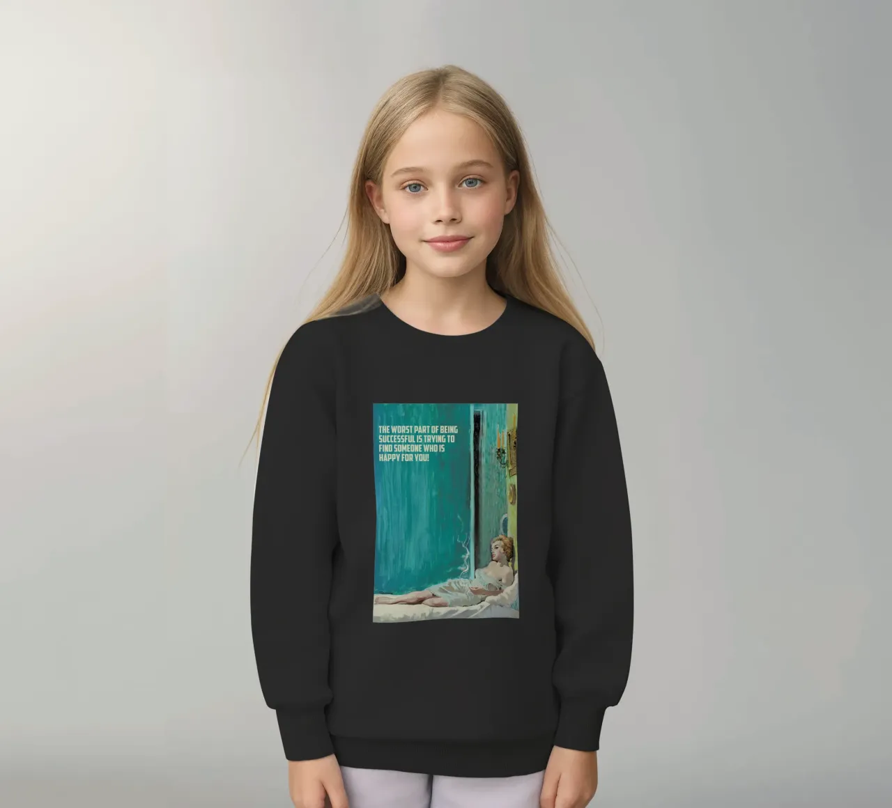 The Worst Part Of Being felpa bambino da Gallery Print and Art Limited