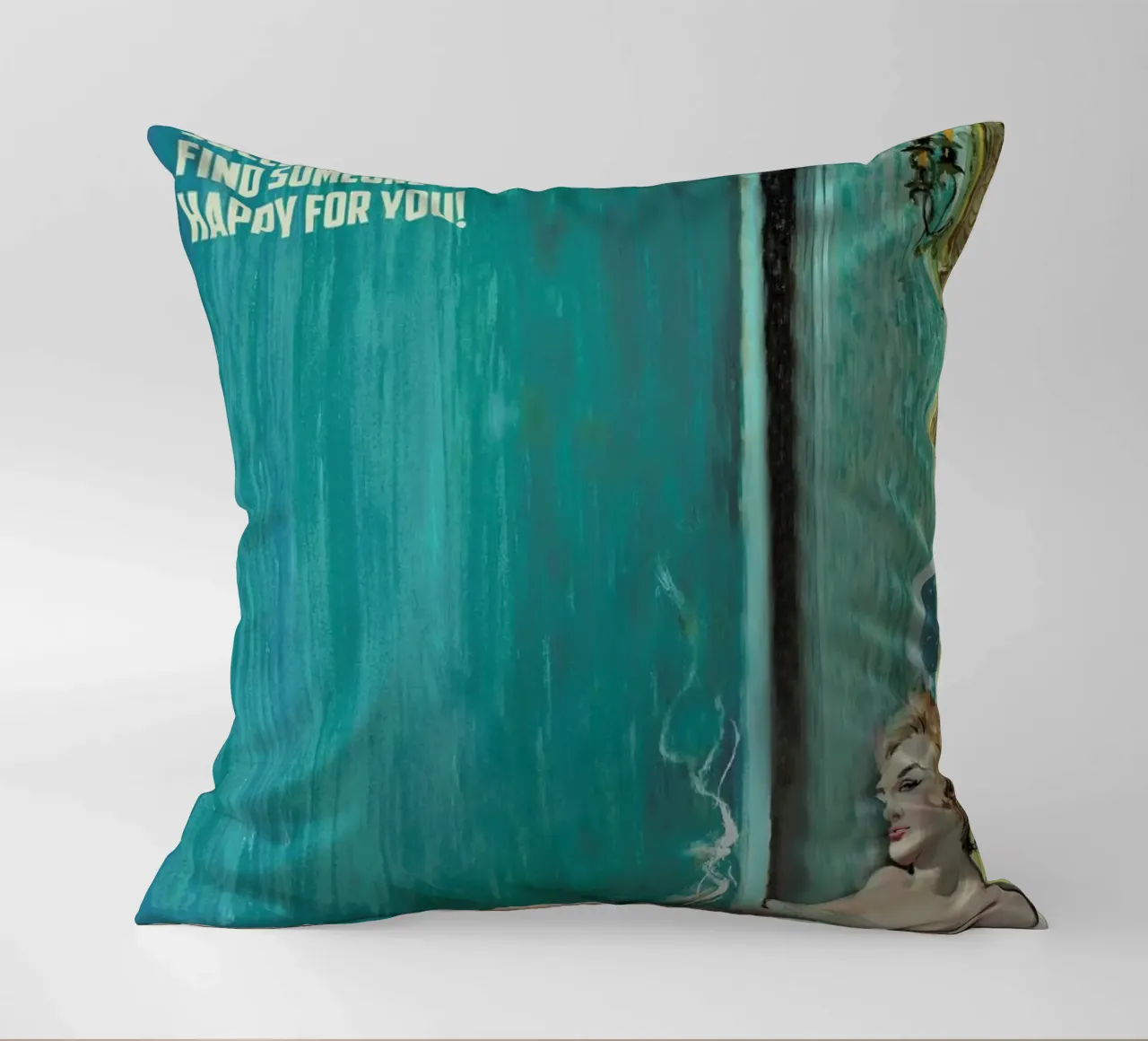 The Worst Part Of Being cuscino da Gallery Print and Art Limited