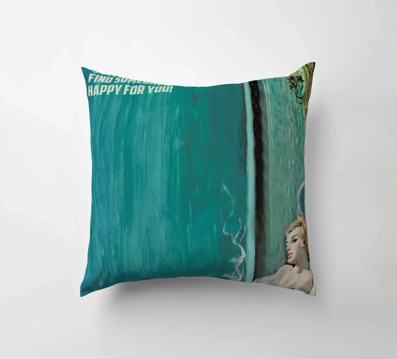 The Worst Part Of Being cuscino da Gallery Print and Art Limited