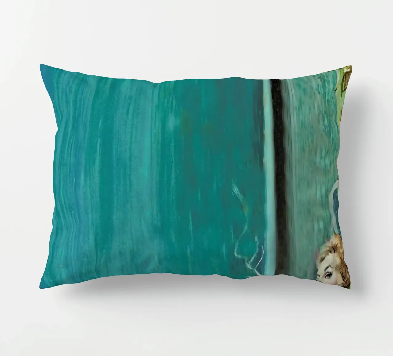 The Worst Part Of Being cuscino da Gallery Print and Art Limited